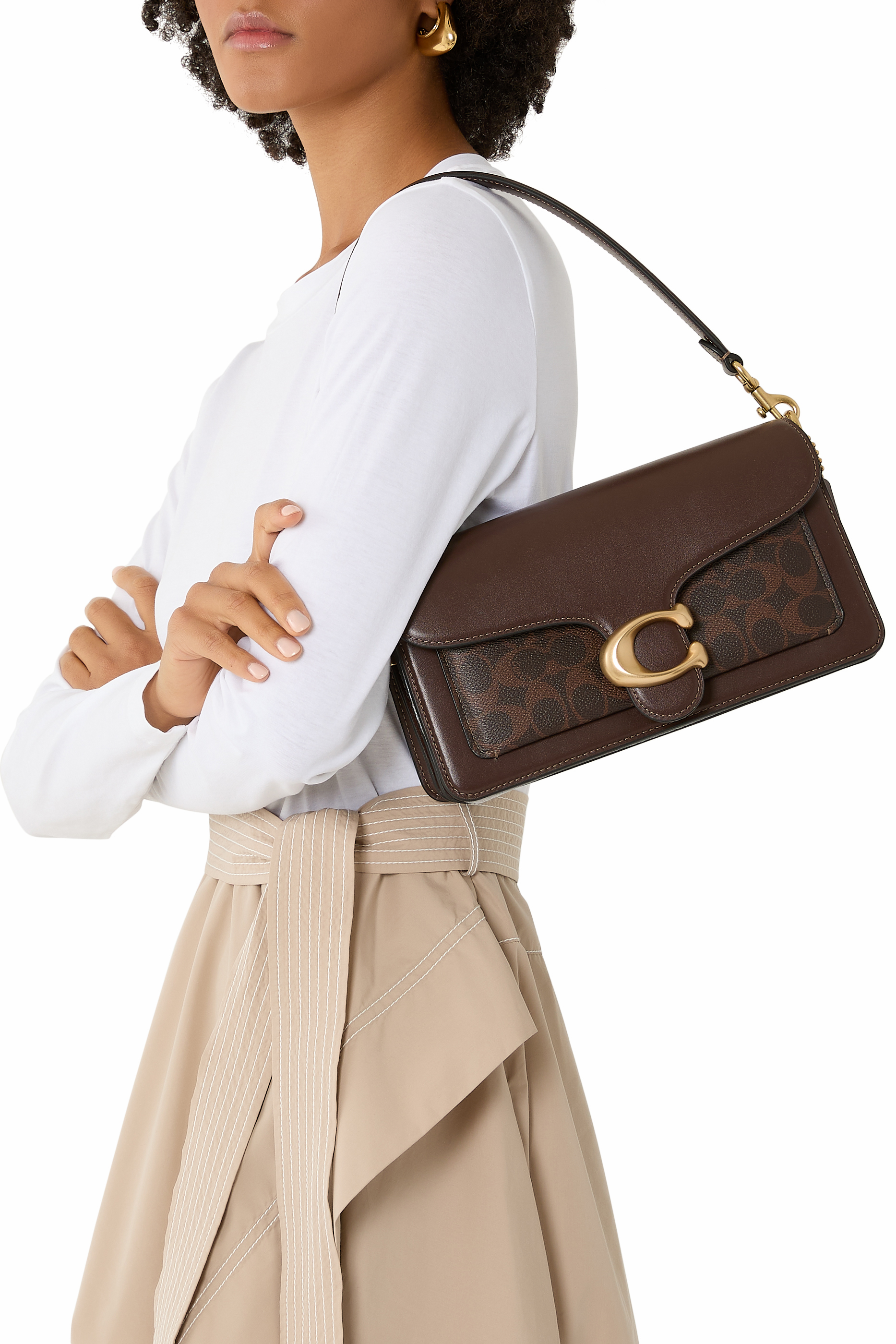 Tabby Shoulder Bag 20 in Signature Canvas