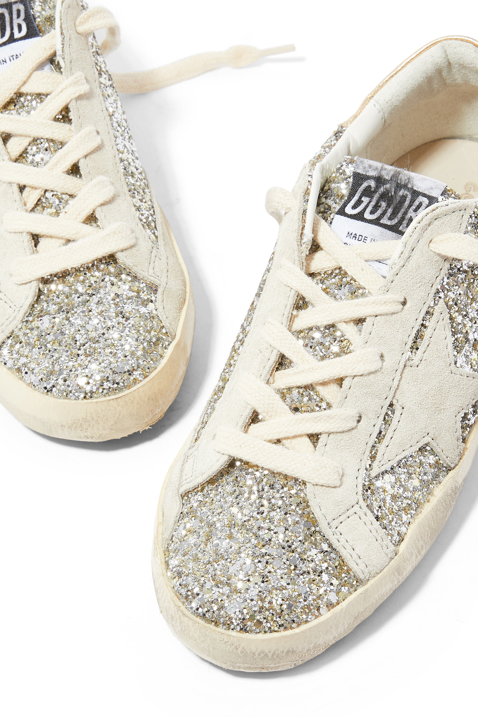 Kids Super-Star Leather Sneakers