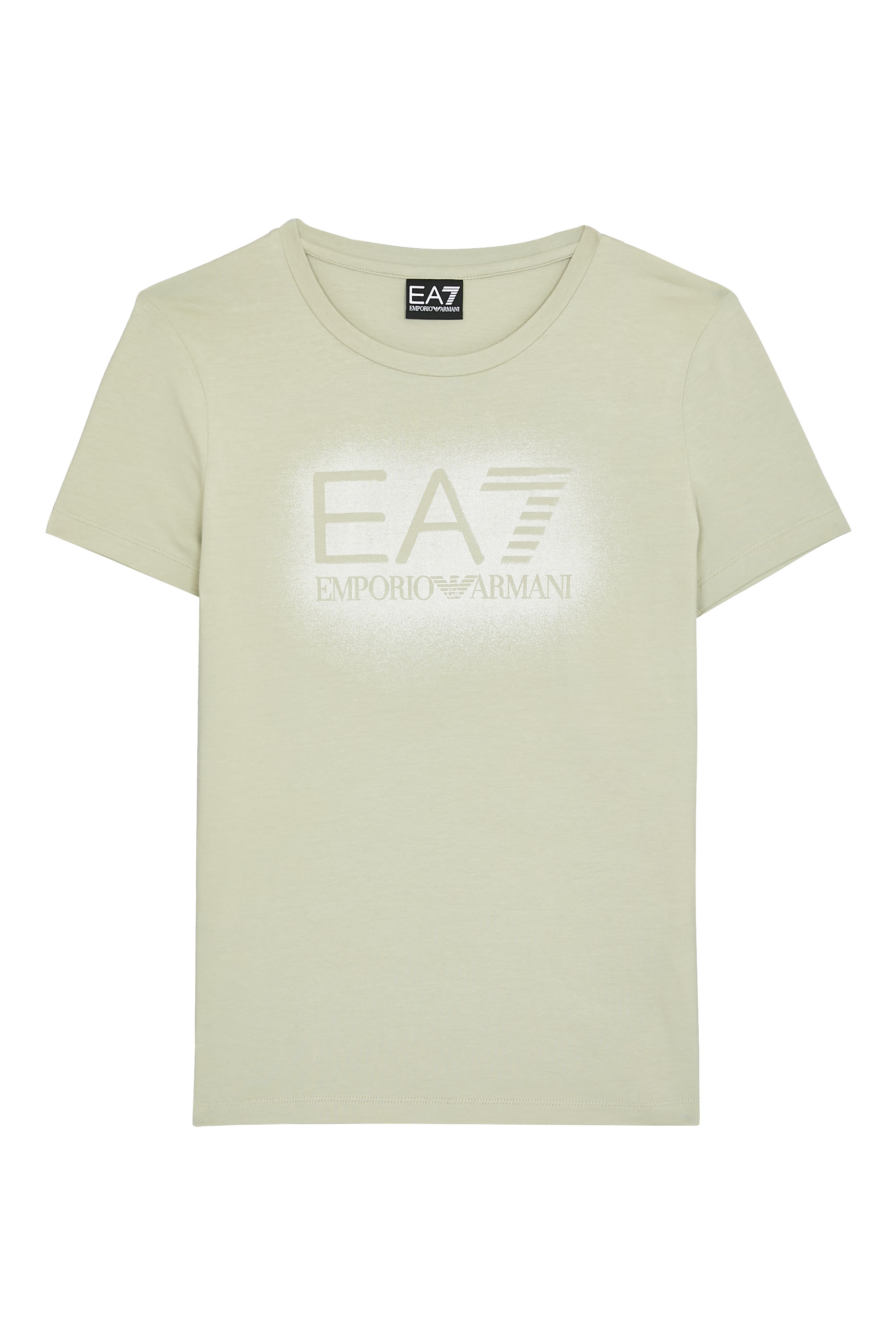 Metallic Graphic Logo T-Shirt