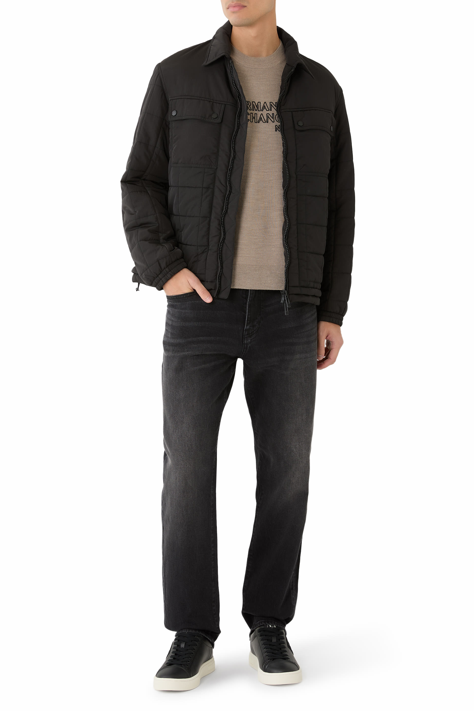 Logo Slim-Fit Denim Jeans