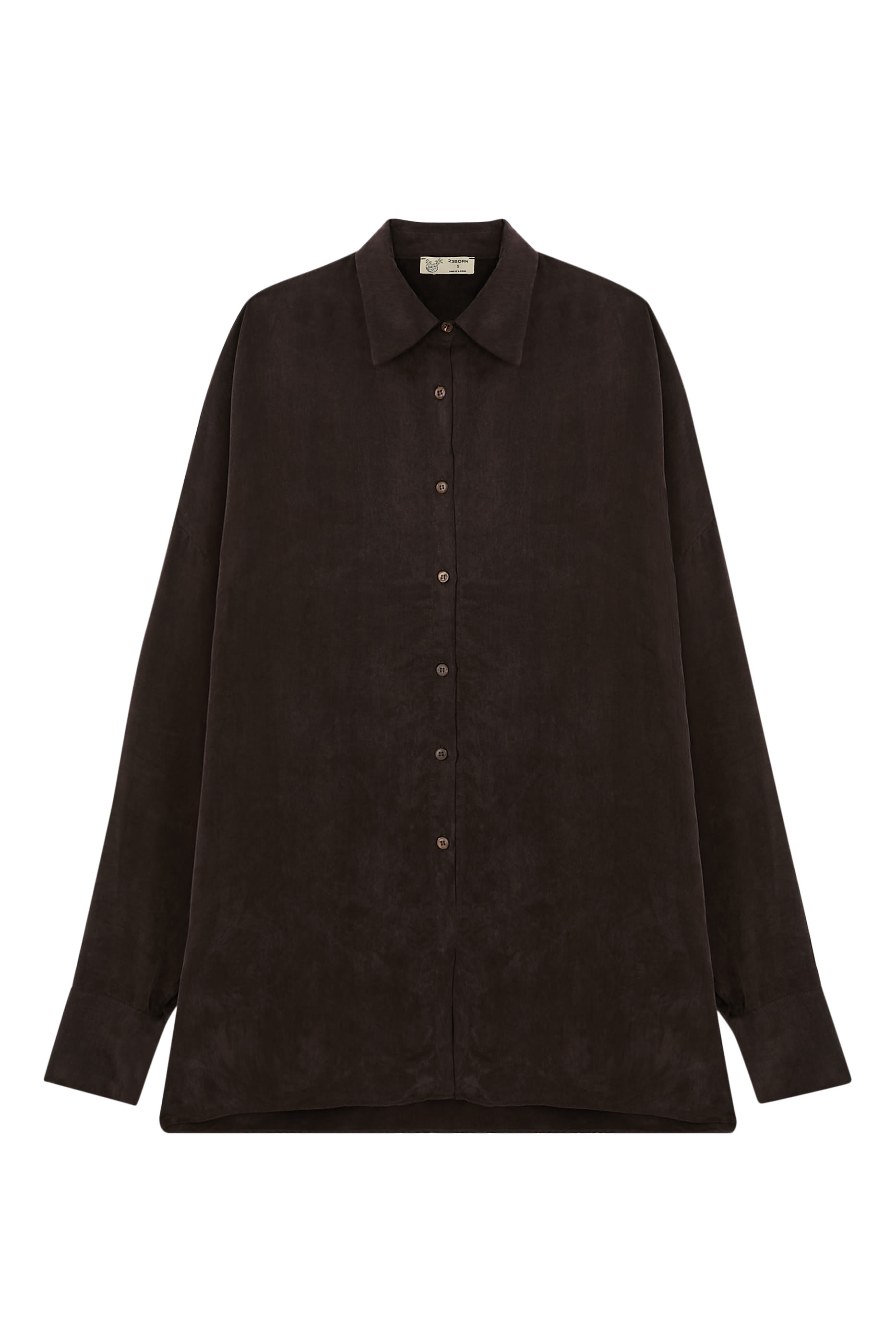 Collared Shirt with Long Cuffs