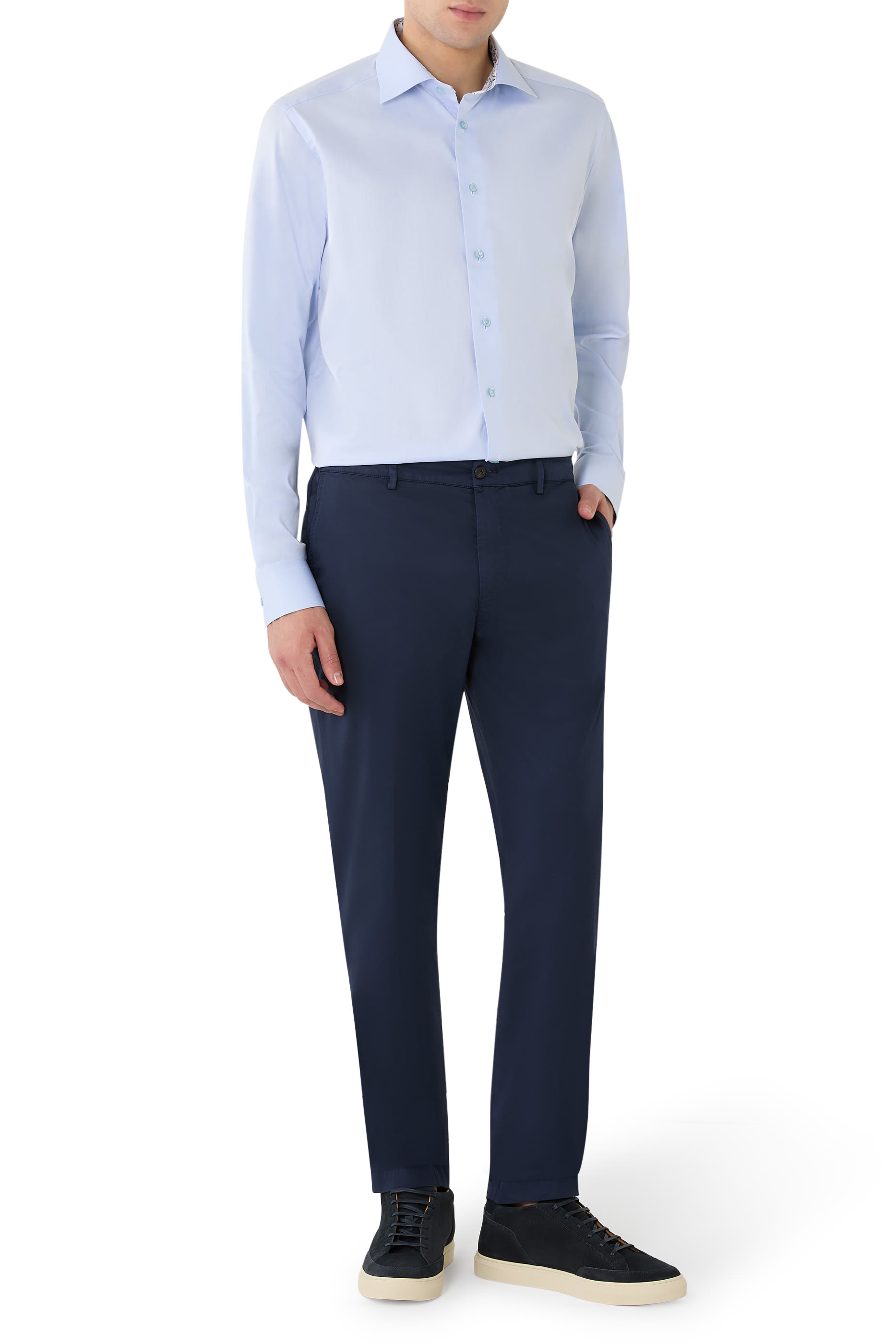 Signature Twill Details Shirt