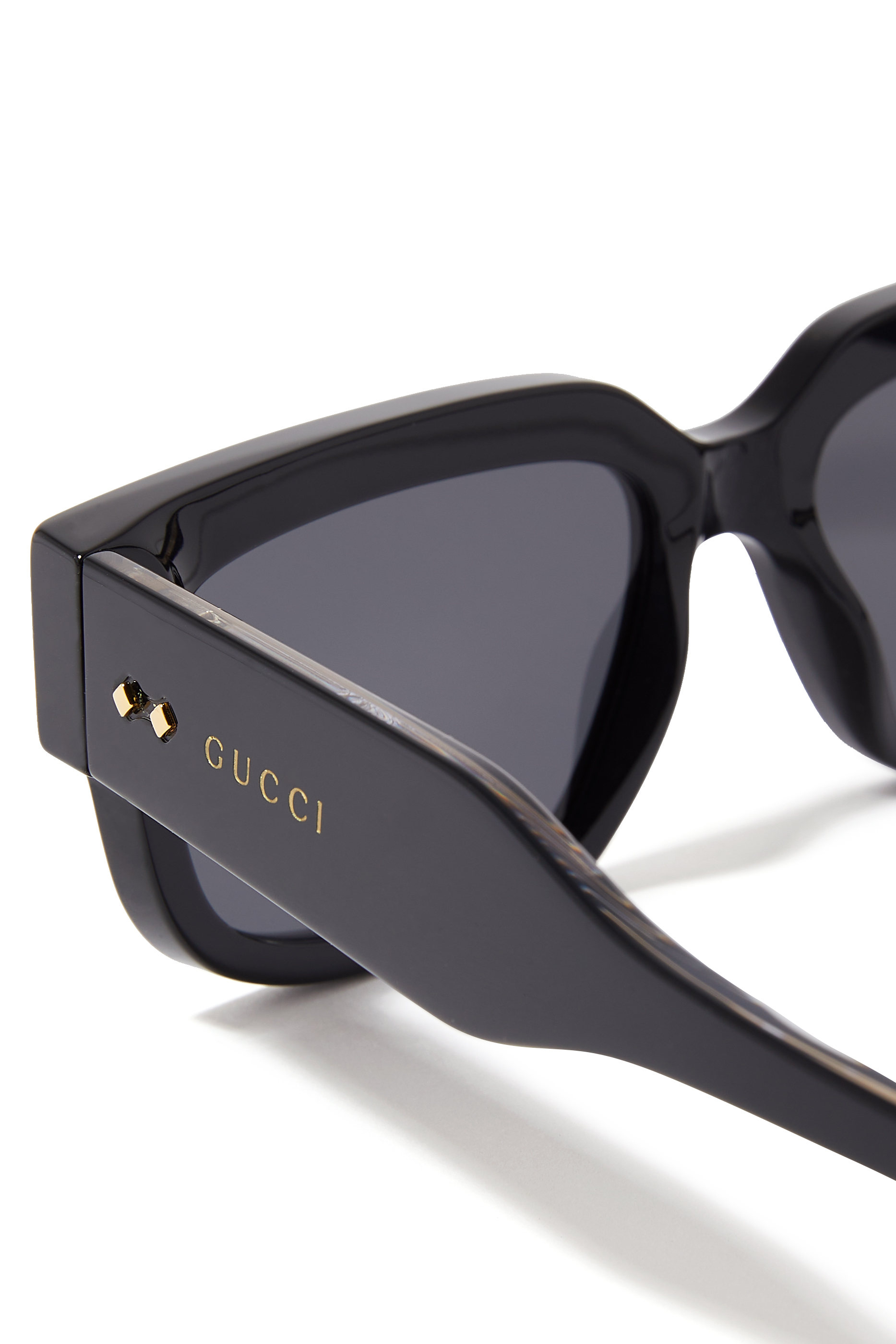 Rectangular Acetate Sunglasses