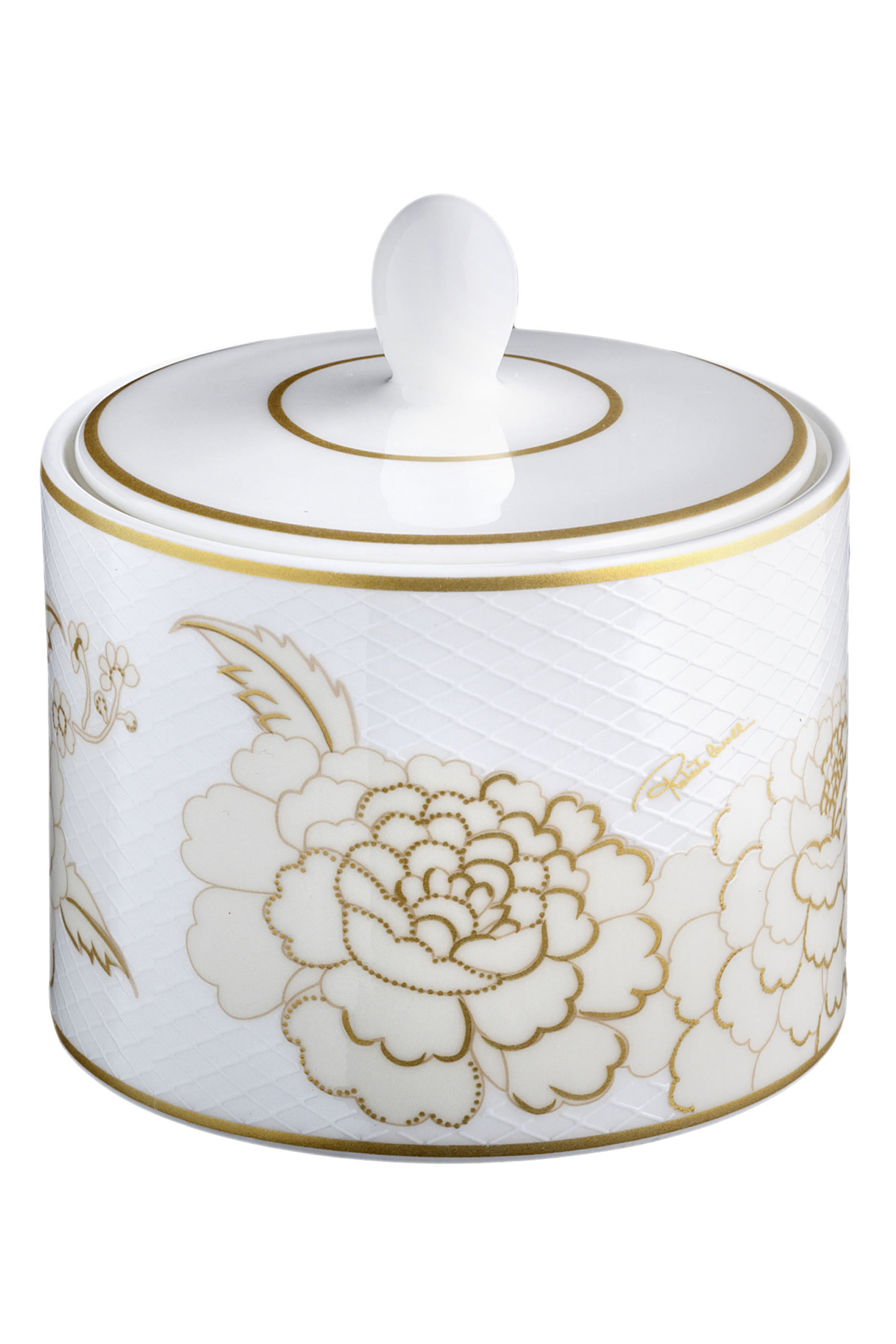 Blooming Roses Sugar Pot