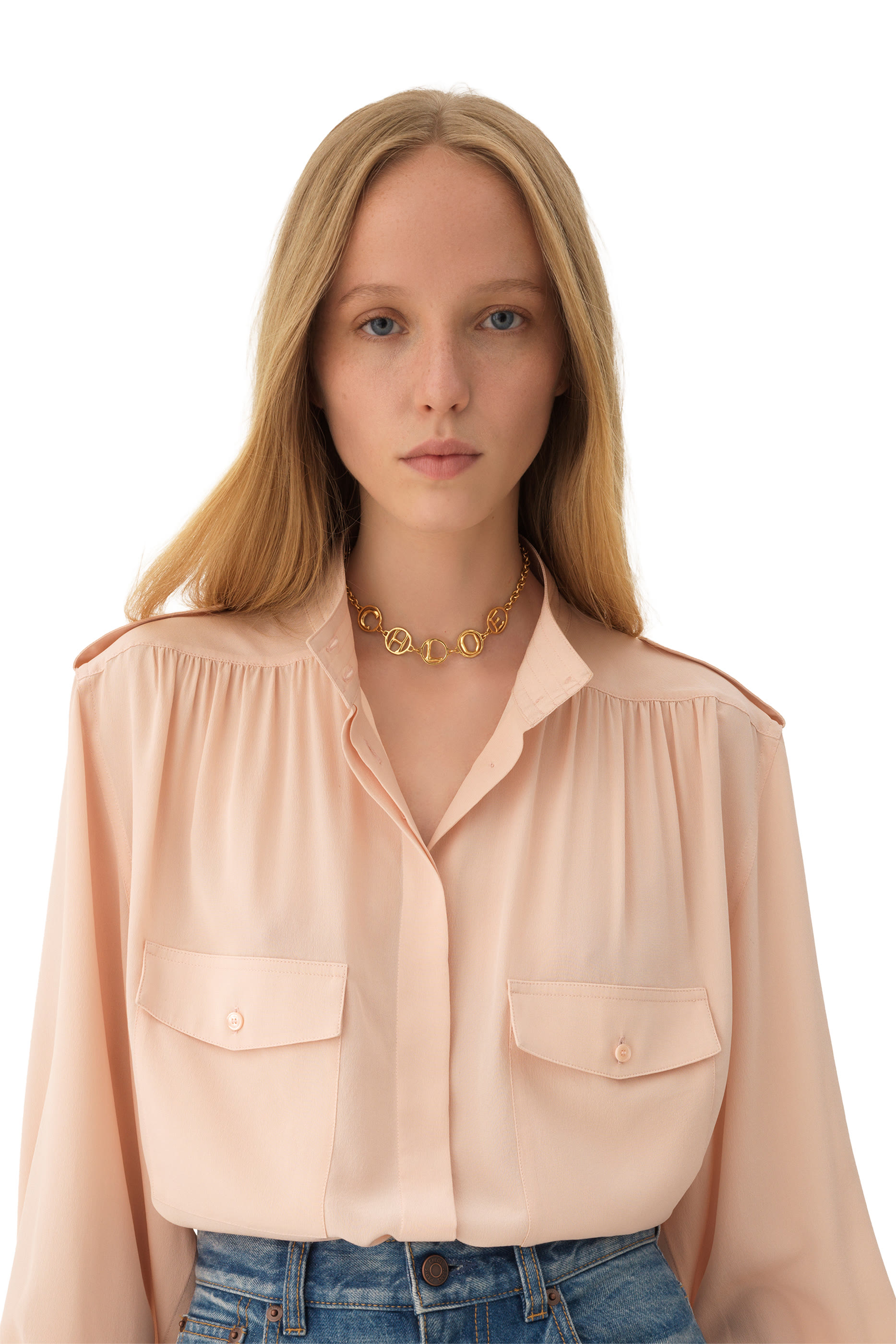 Script Choker Necklace