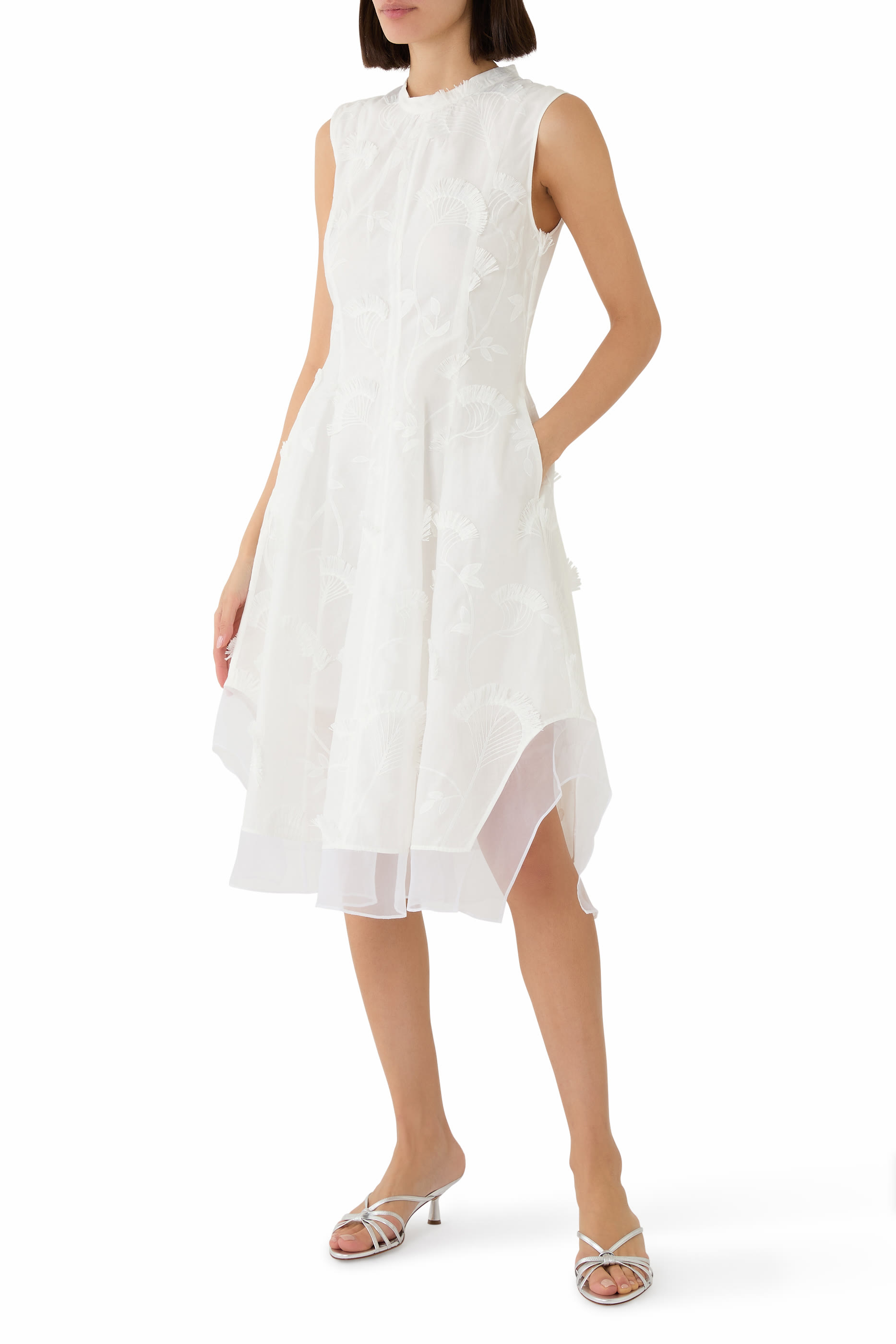 Fil Coup&eacute; Midi Dress