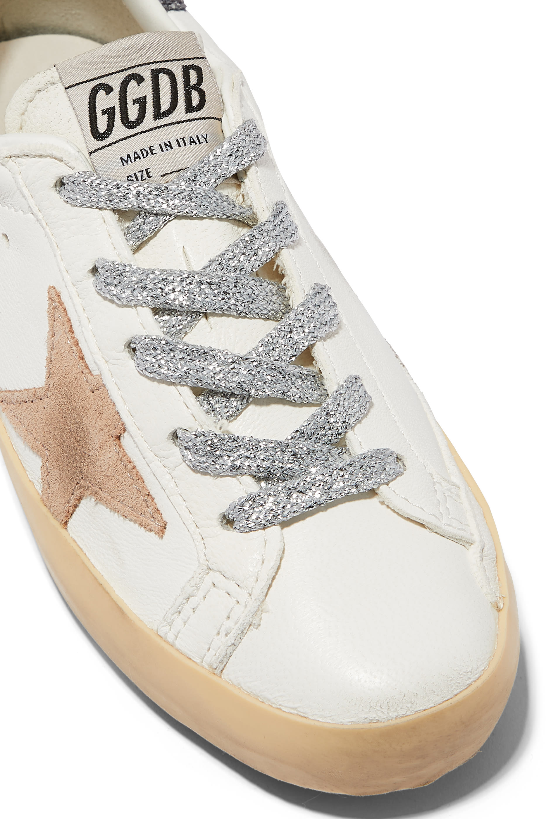 Kids Super-Star Leather Sneakers