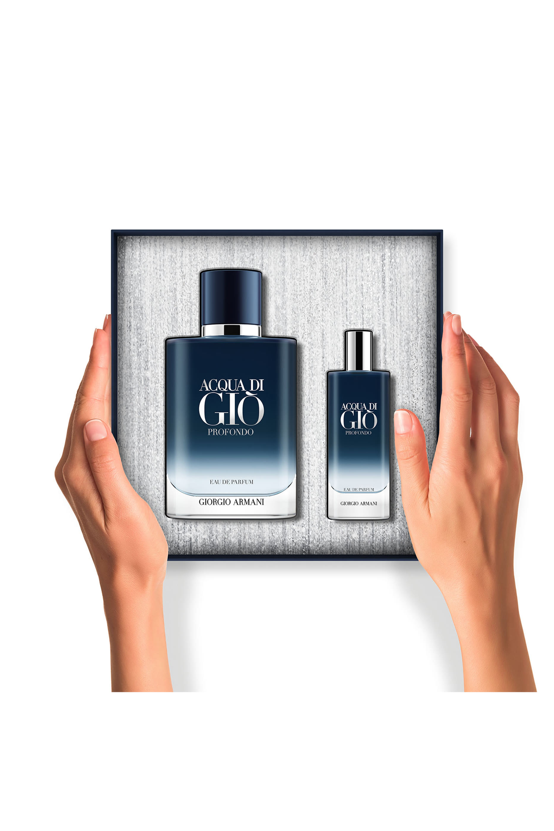 Acqua di Gi&ograve; Eau de Parfum Profondo Holiday Set, 21% Value Savings
