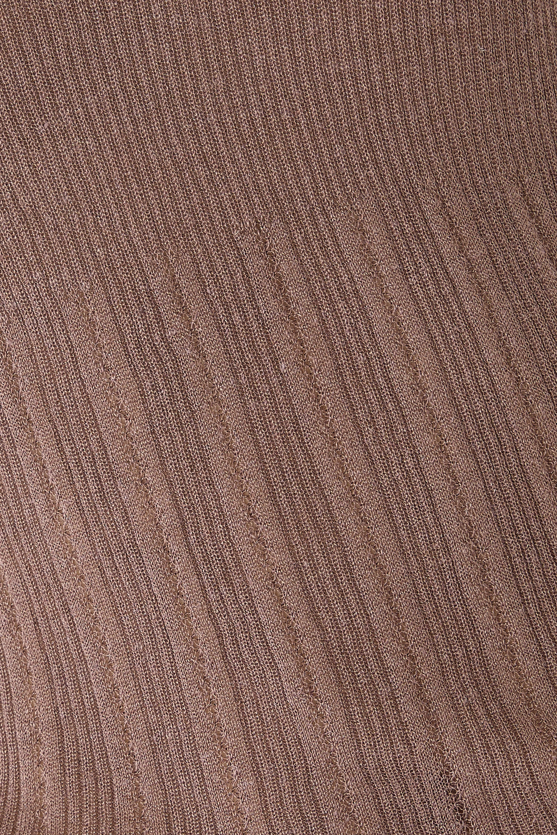 Open Work Long Sleeve Top