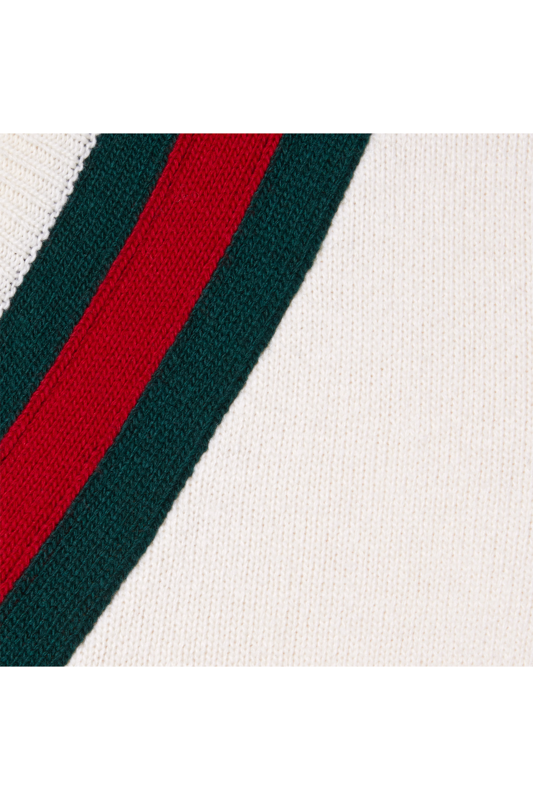  Fine Knit Wool Sweater with Web