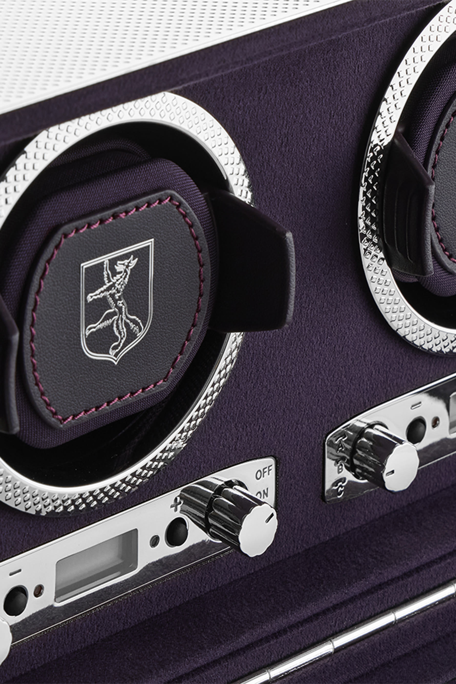 Silver Double Watch Winder 