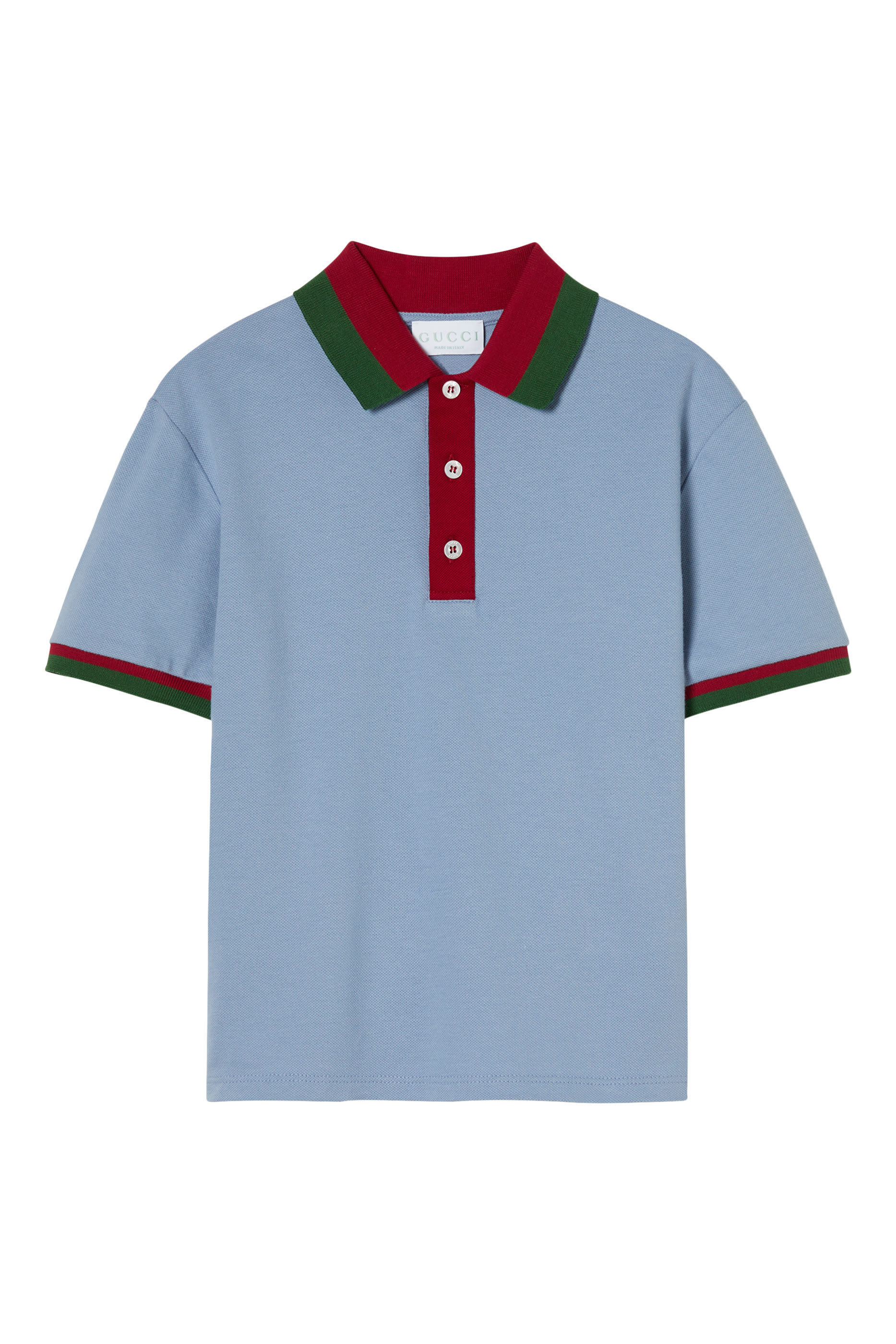 Kids Logo Cotton Polo Shirt