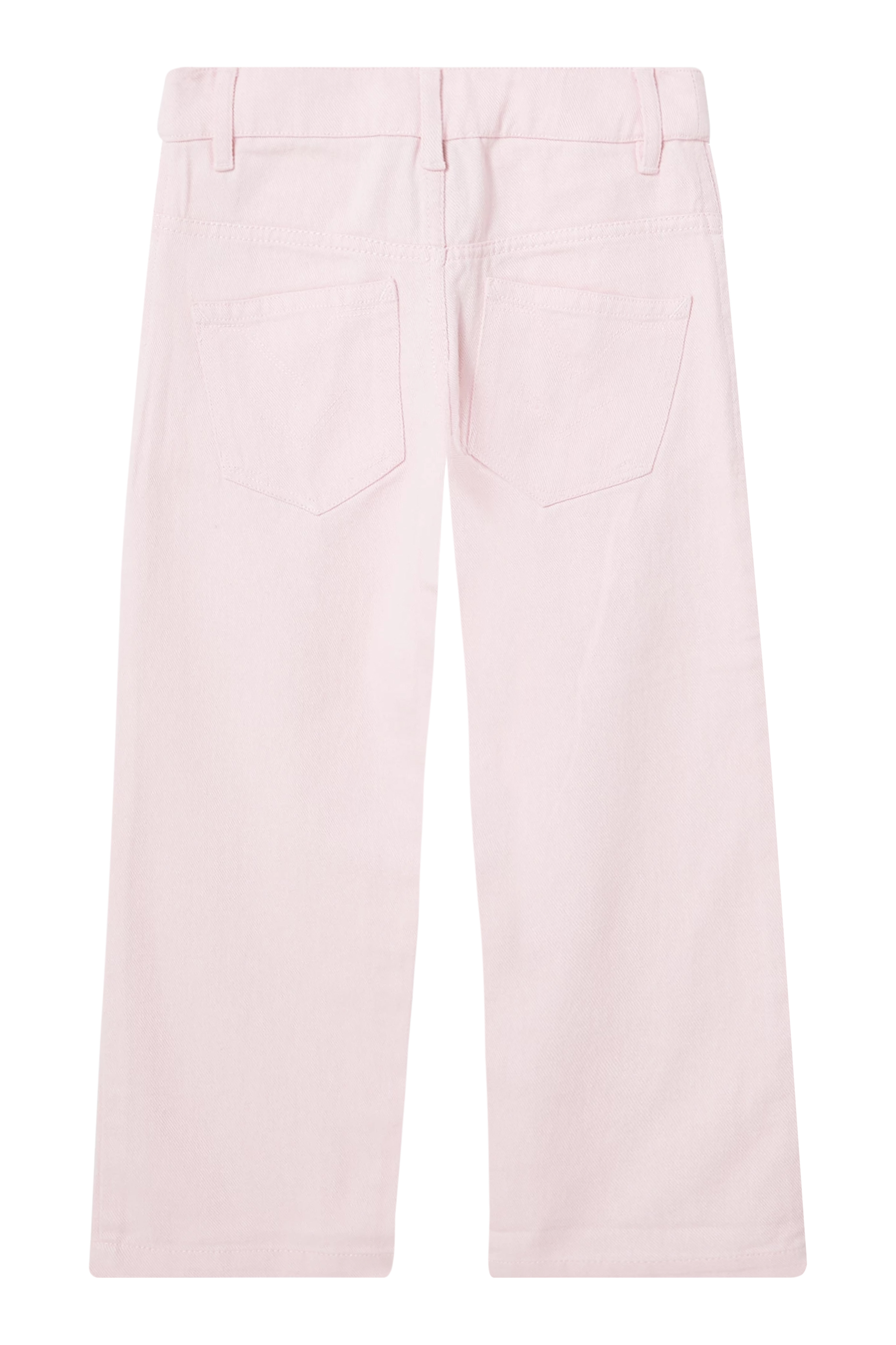 Kids Embroidered Straight Leg Trousers