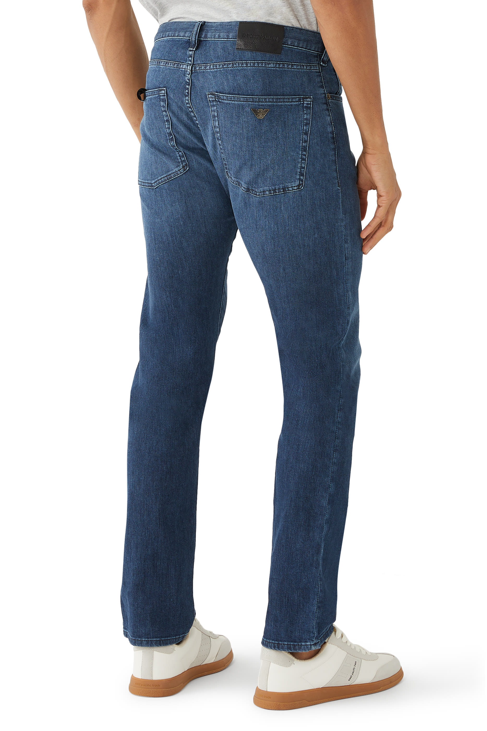 Straight Denim Pants