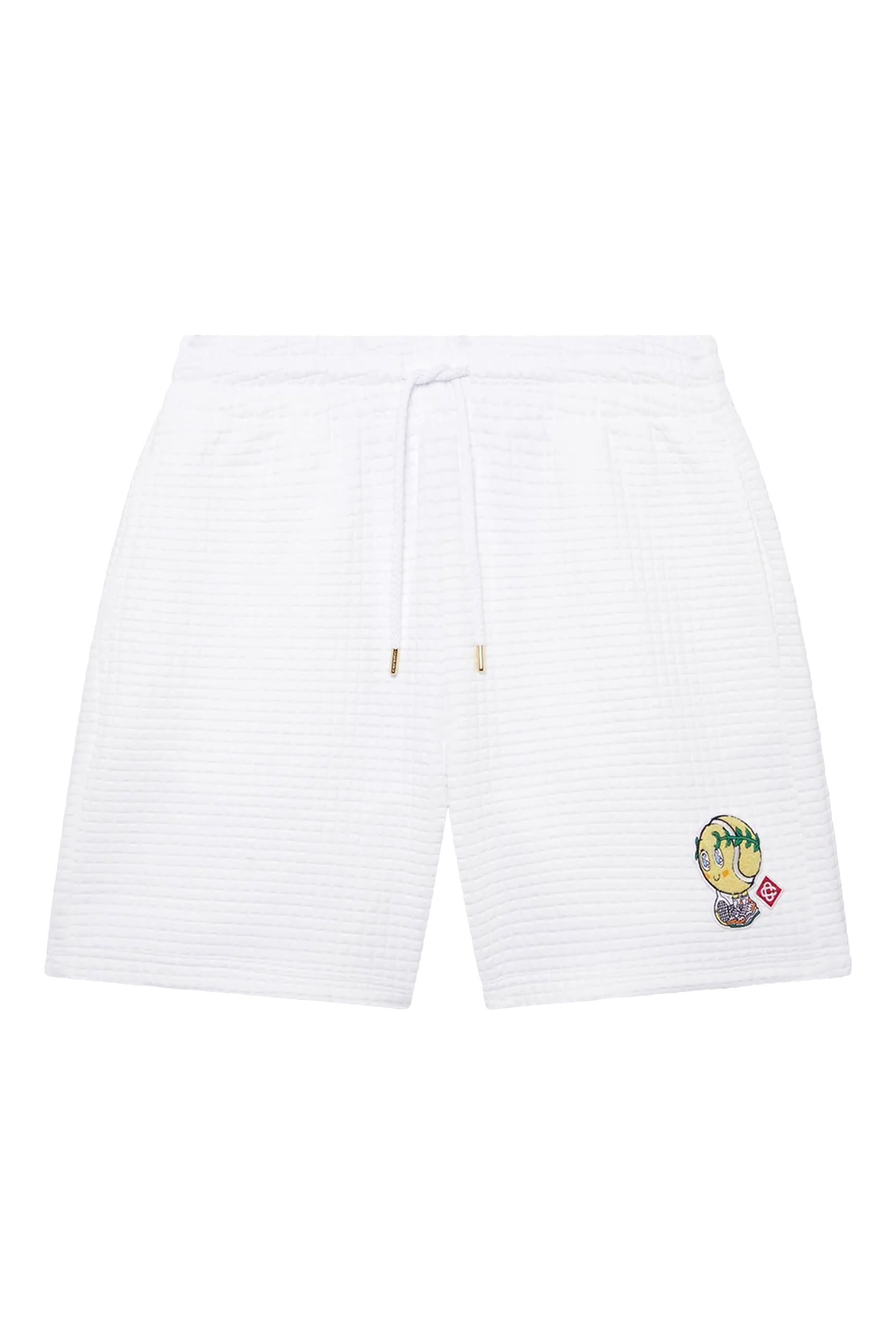 Tennis Mascot Quilted Sweatshorts