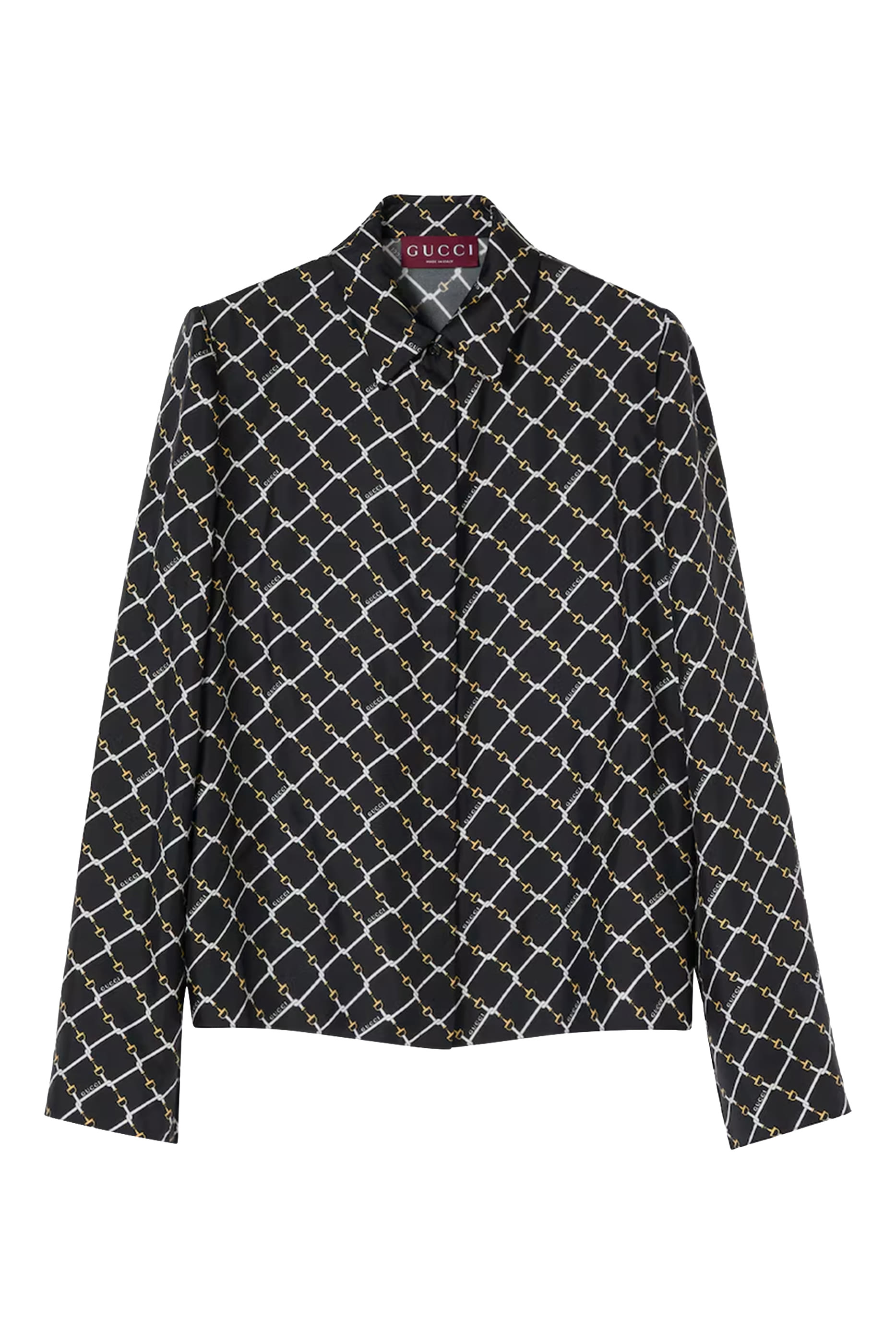 Printed Silk Twill Shirt 