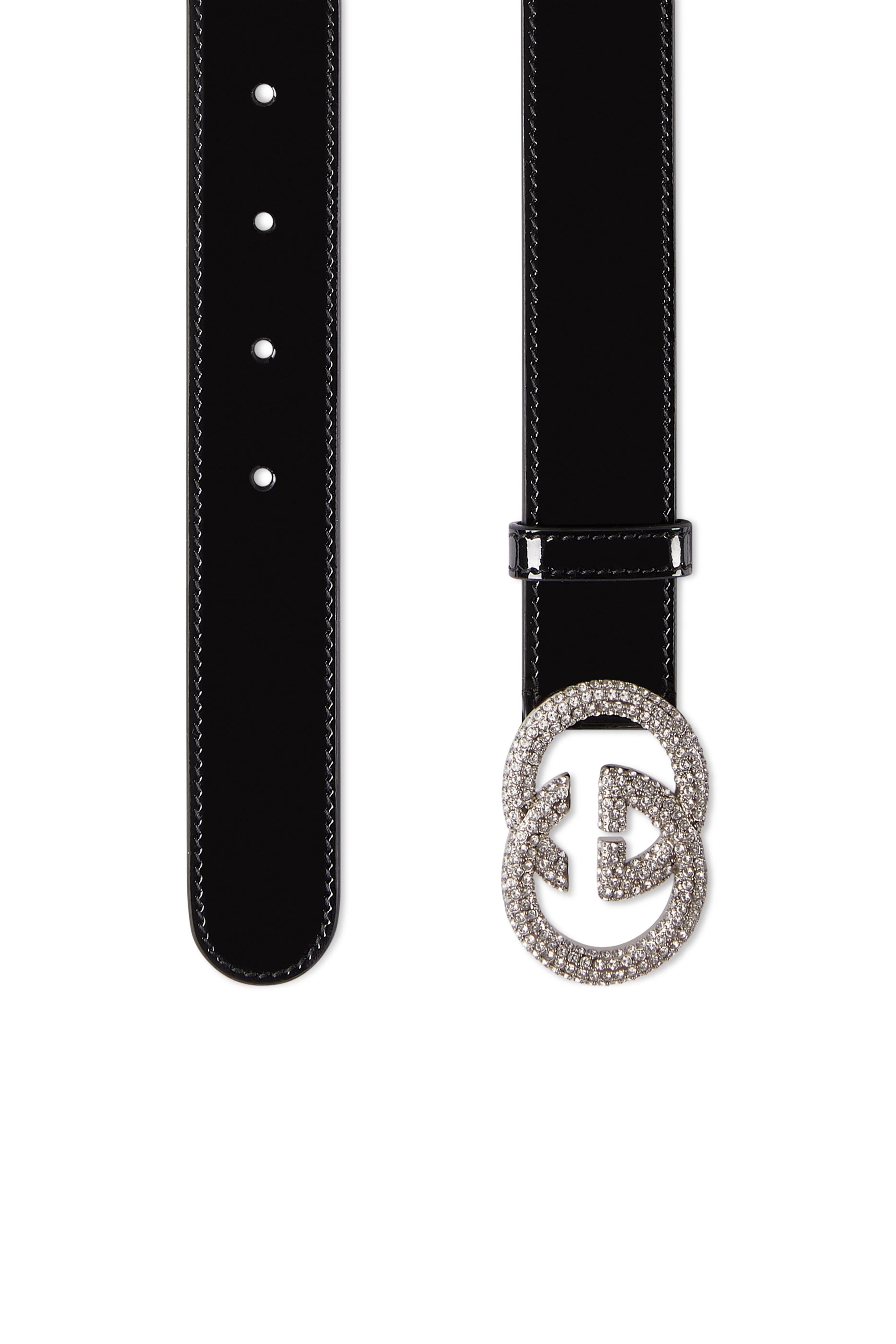 Interlocking G Buckle Thin Belt