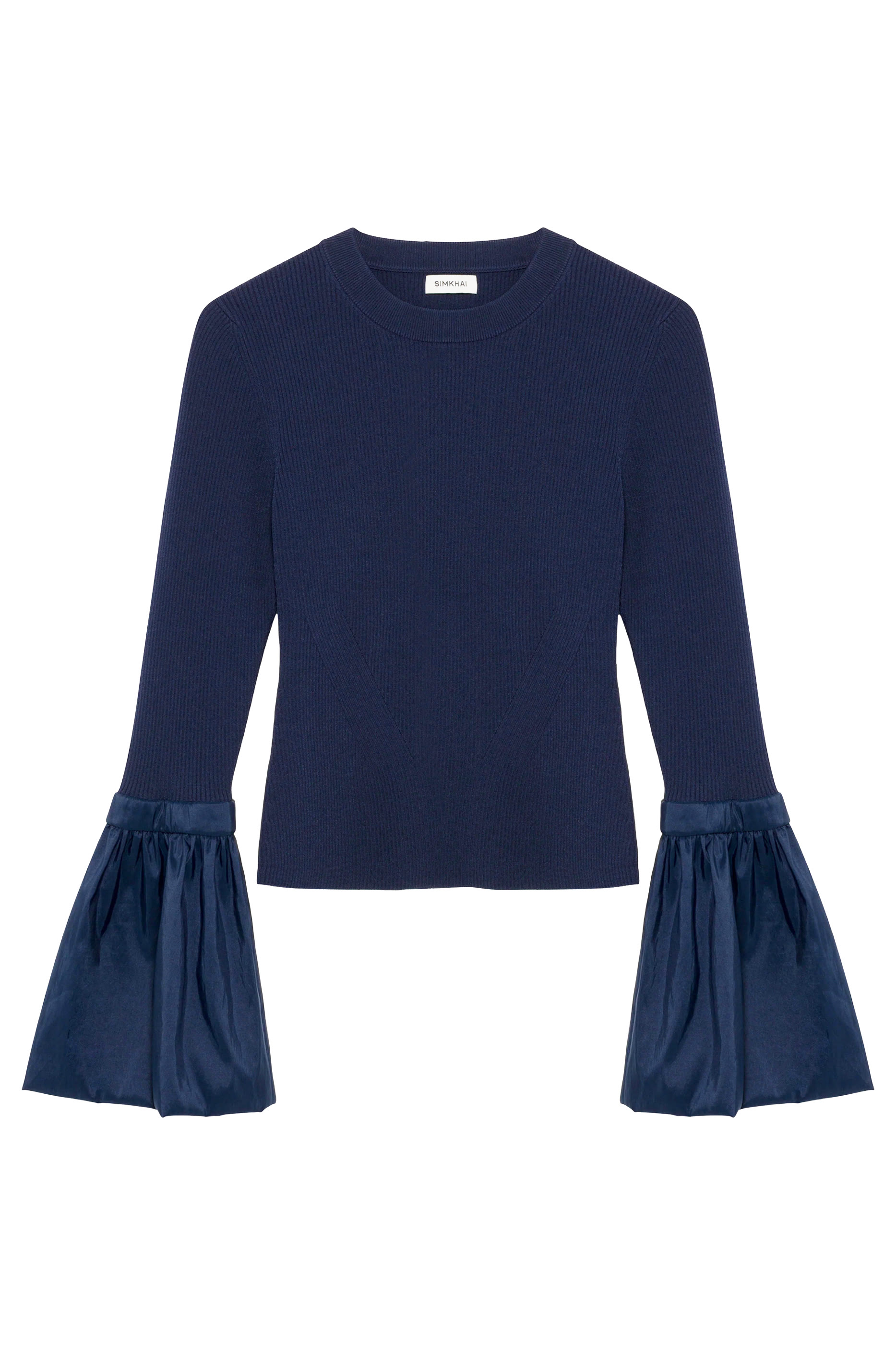 Agata Taffeta Knit Top 