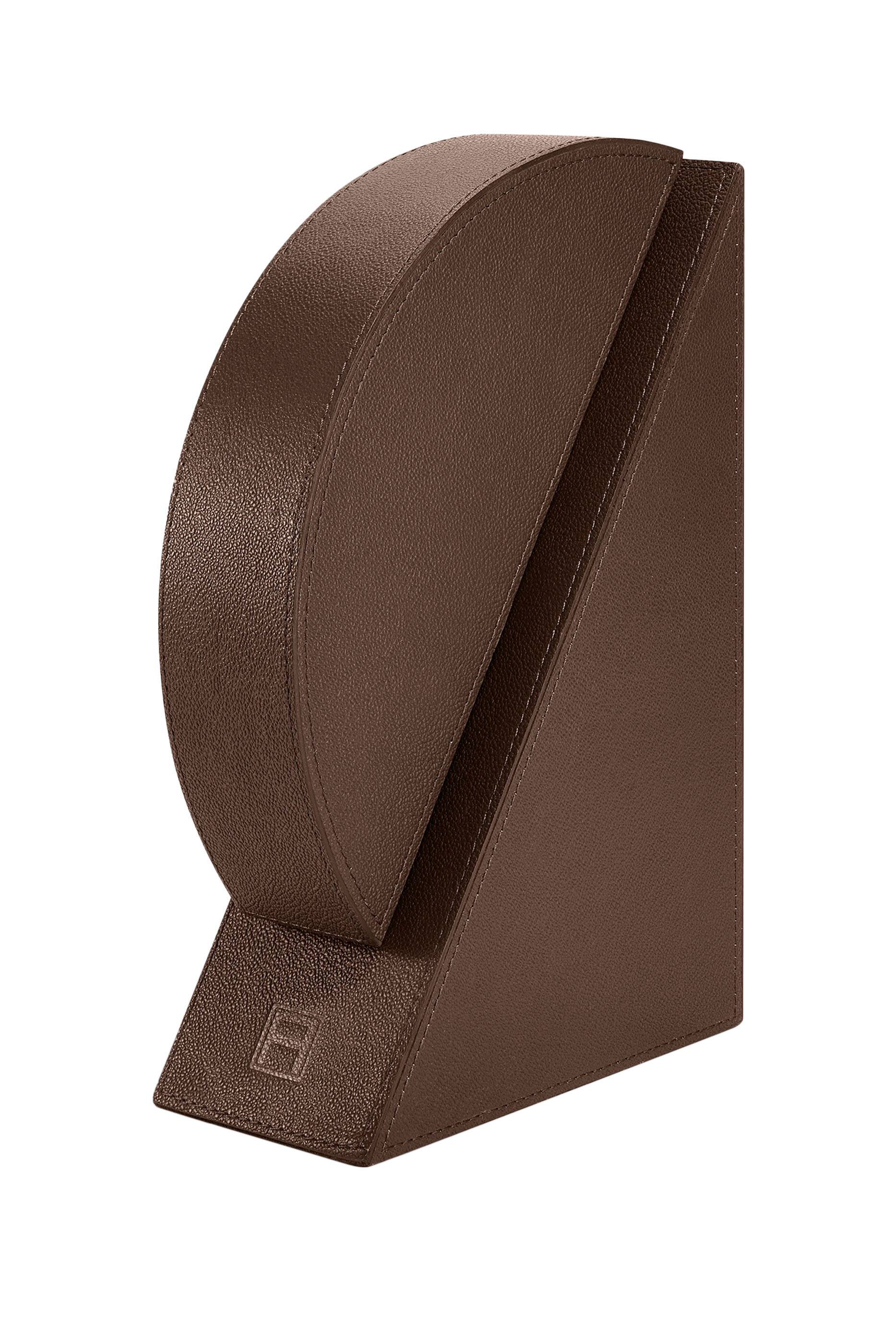 Cubist Bookend Brown &ndash; Right