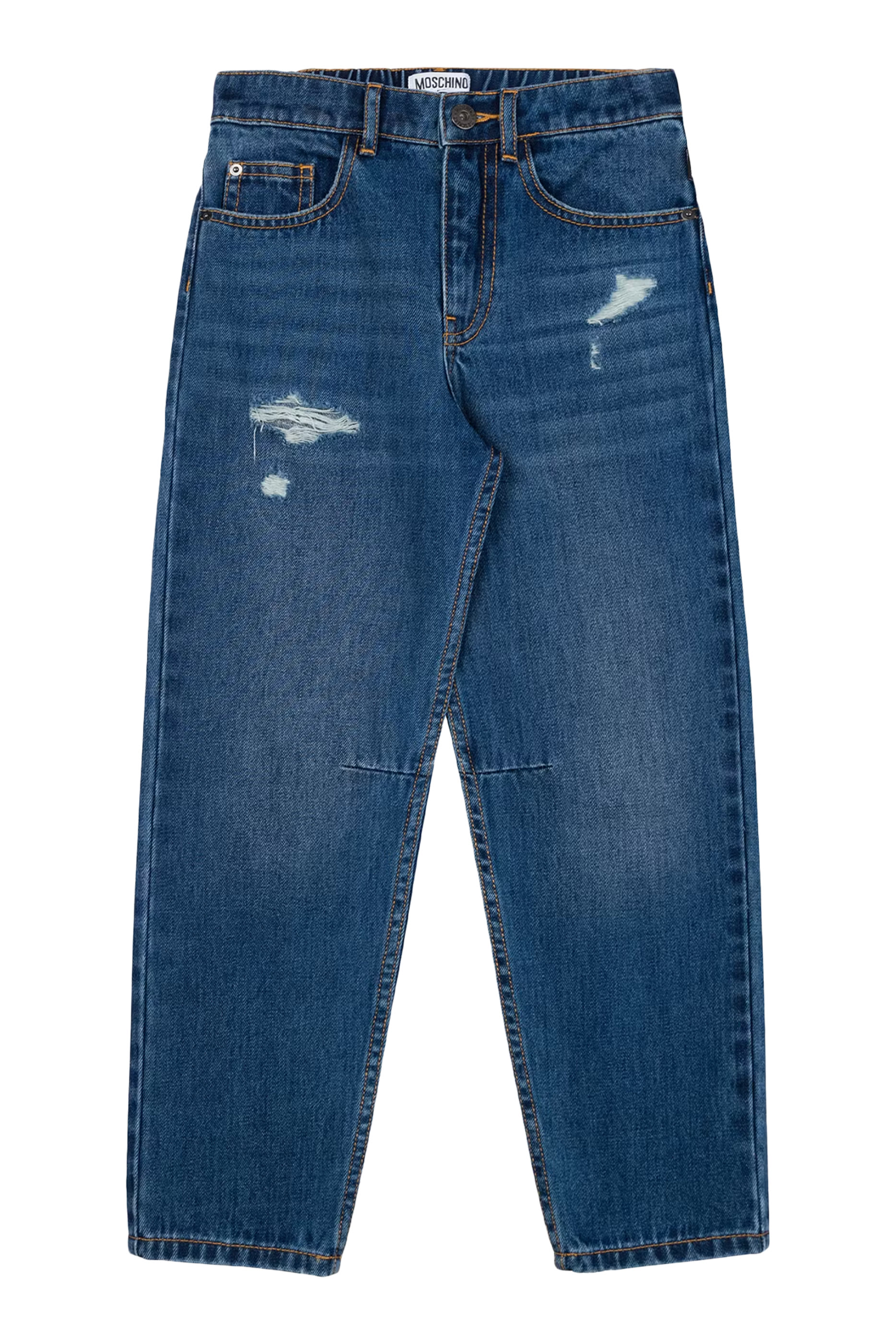 Kids Teddy Bear Denim Pants