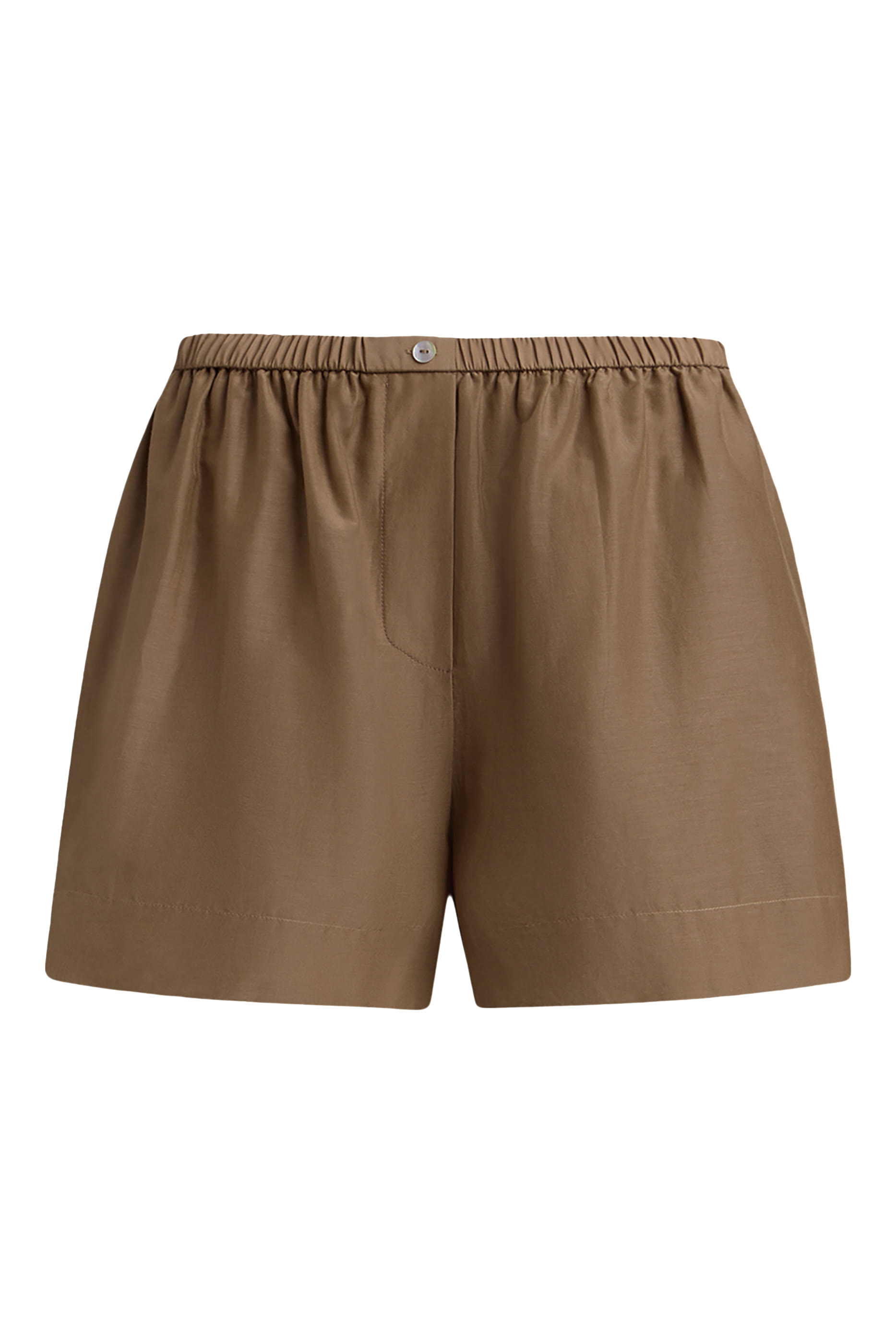 Cotton-Silk Shorts