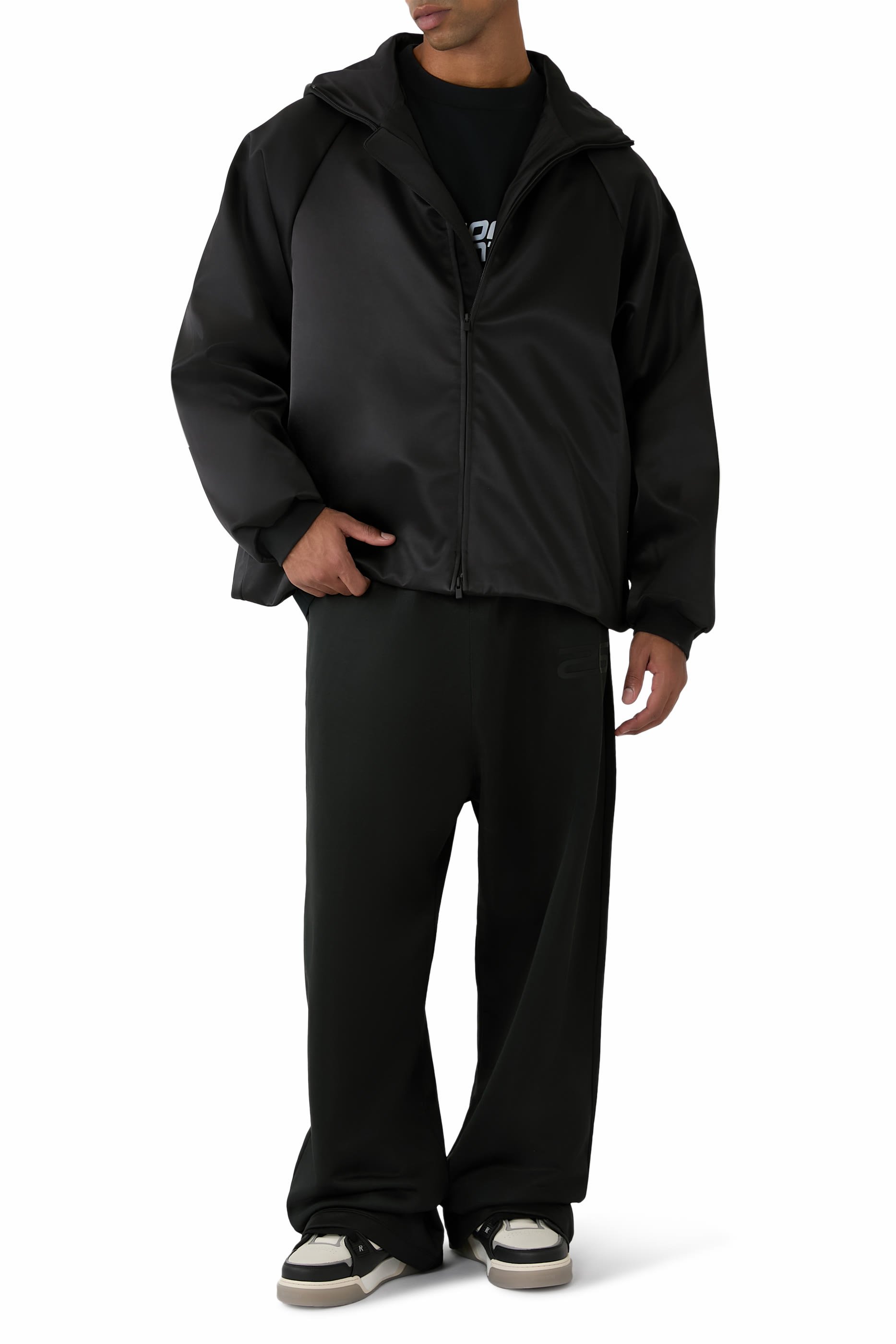 Hooded Bomber Jacket 