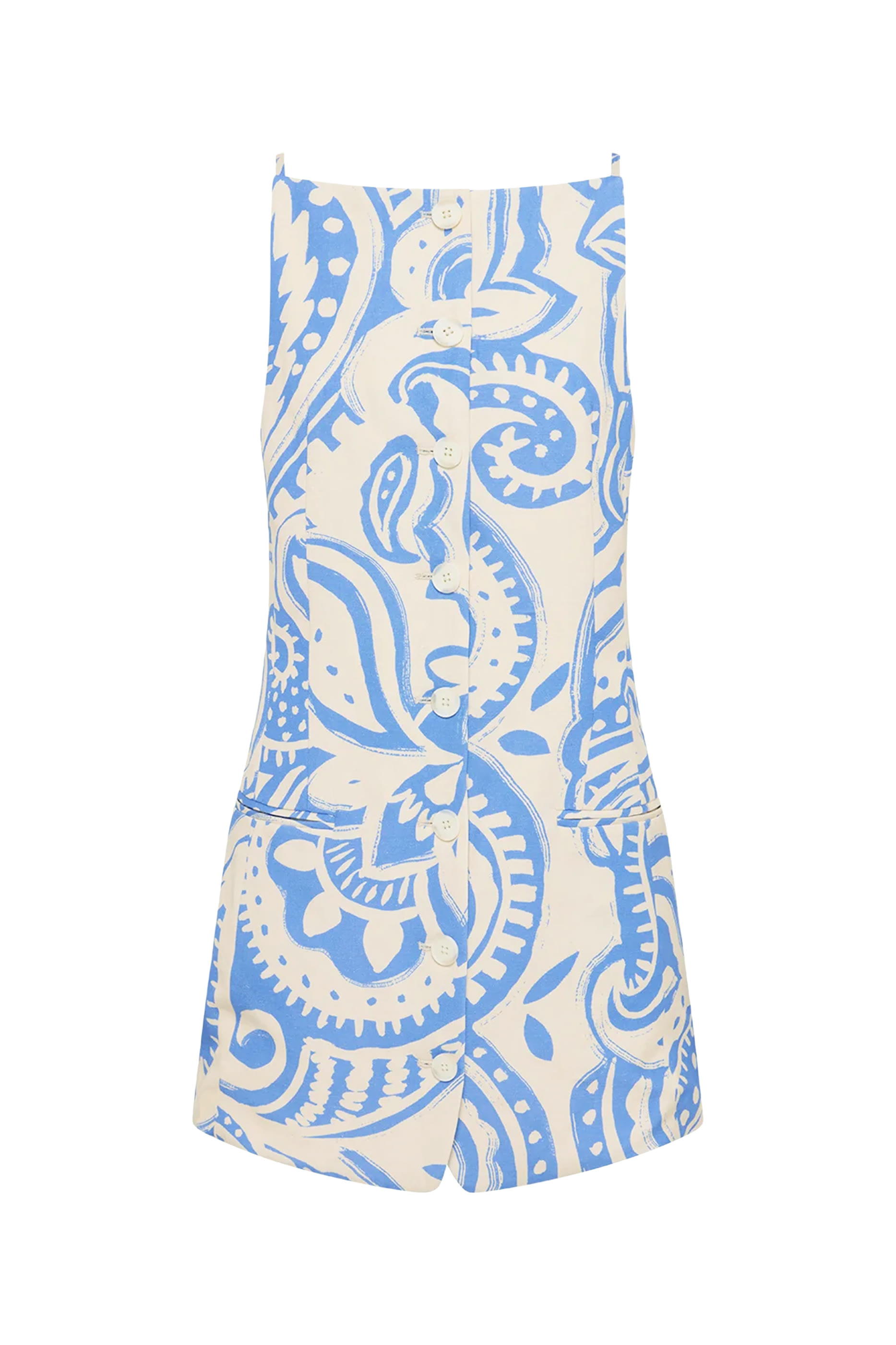 Francis Square Neck Mini Dress 