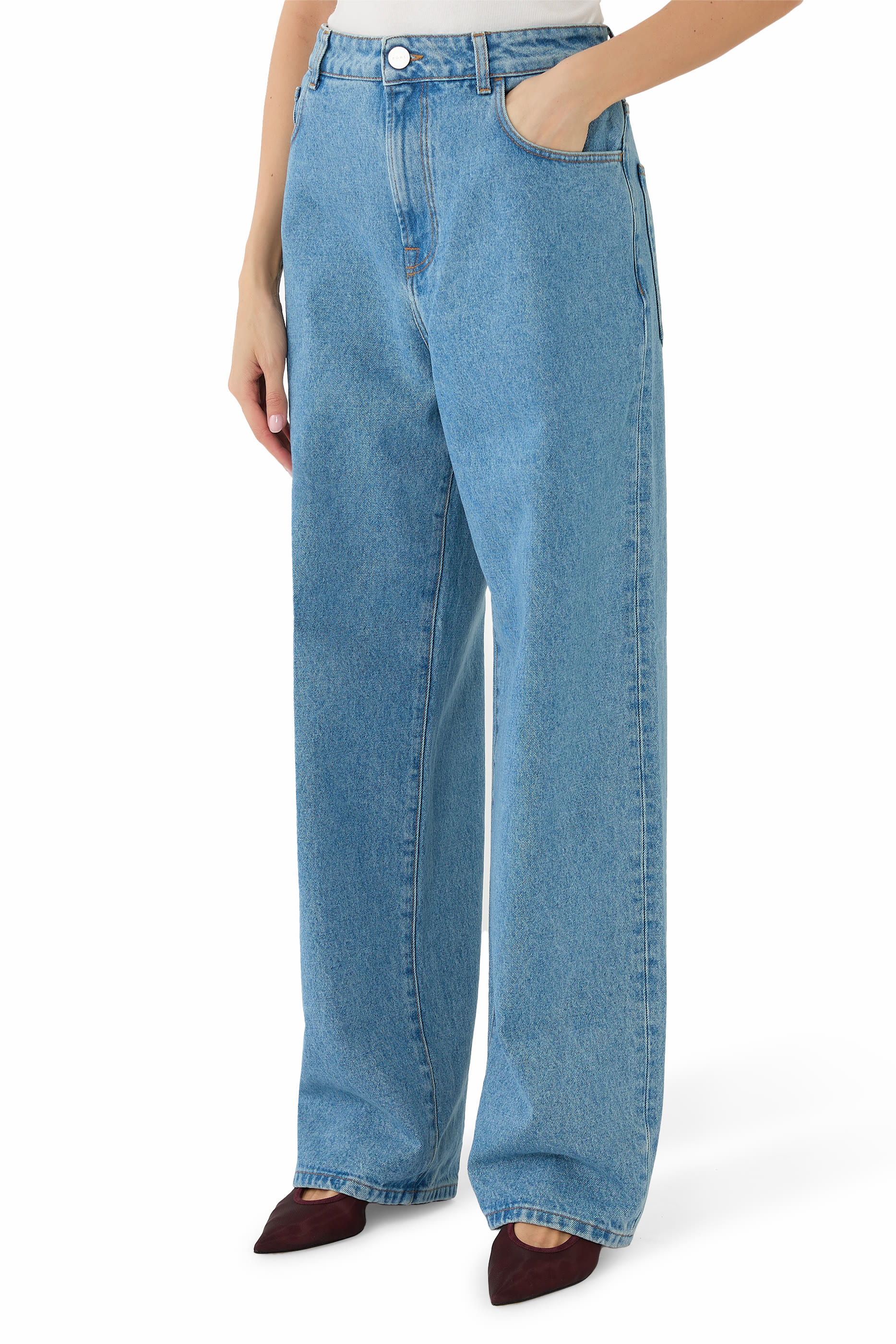 Baggy Fit Denim Jeans