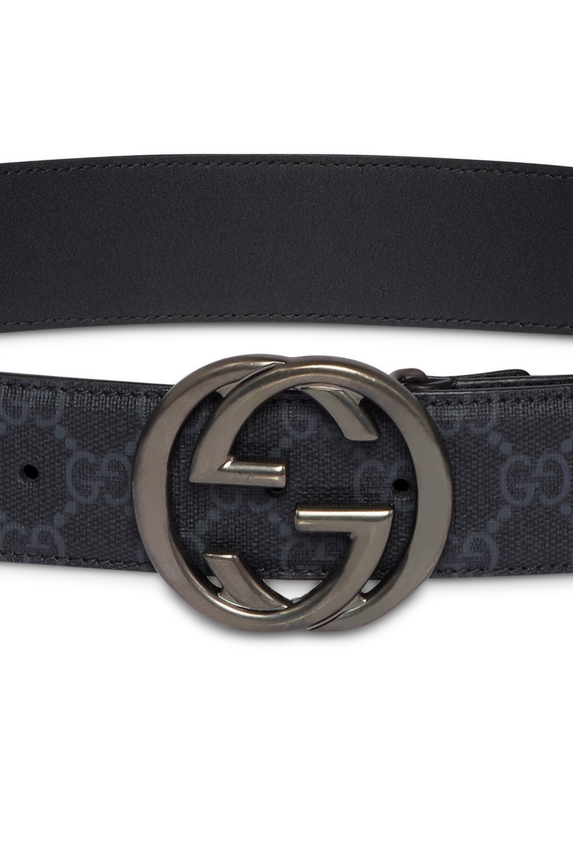  GG Belt with Interlocking G Buckle