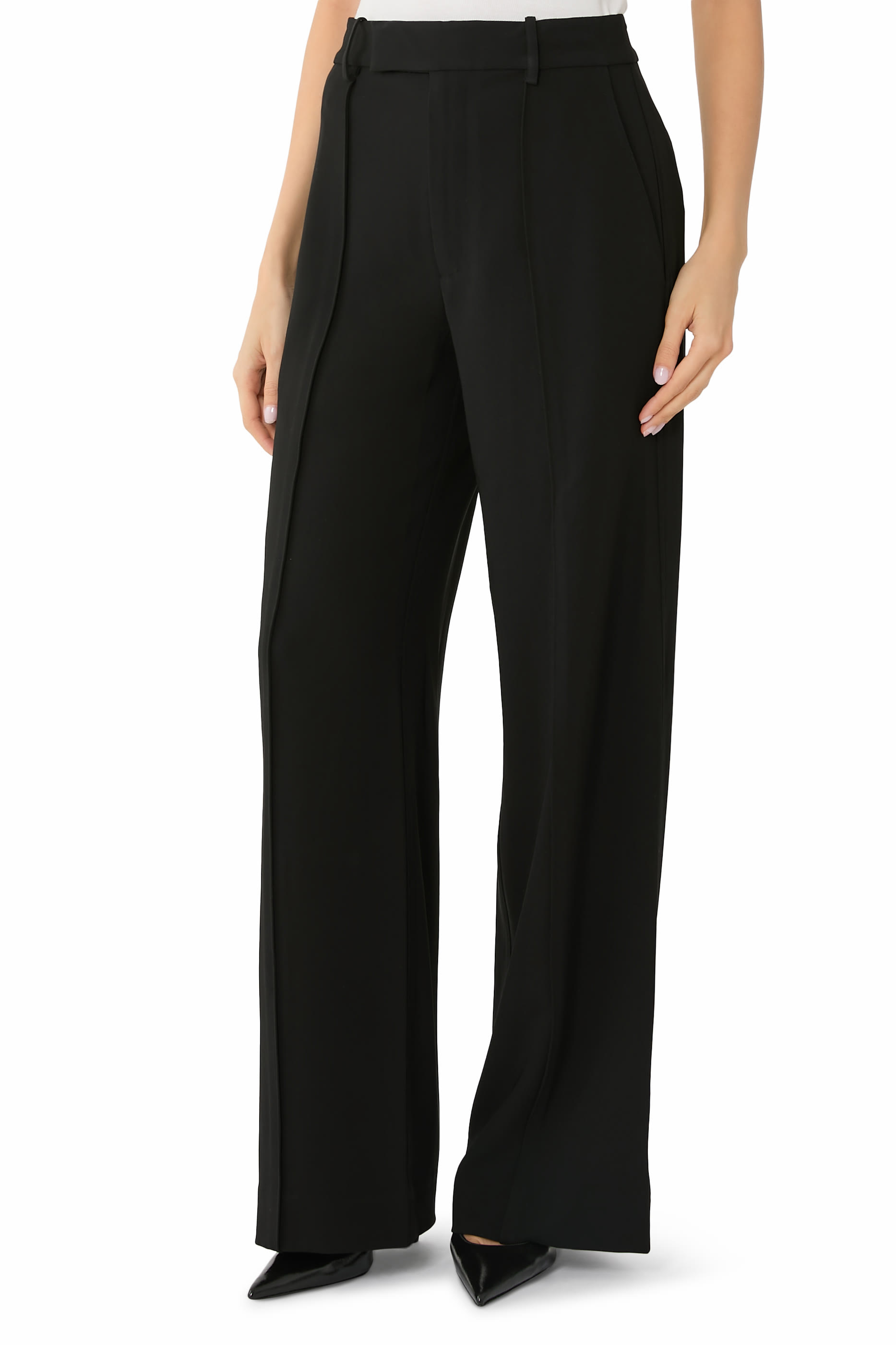 Weyes Matte Double Crepe Pants