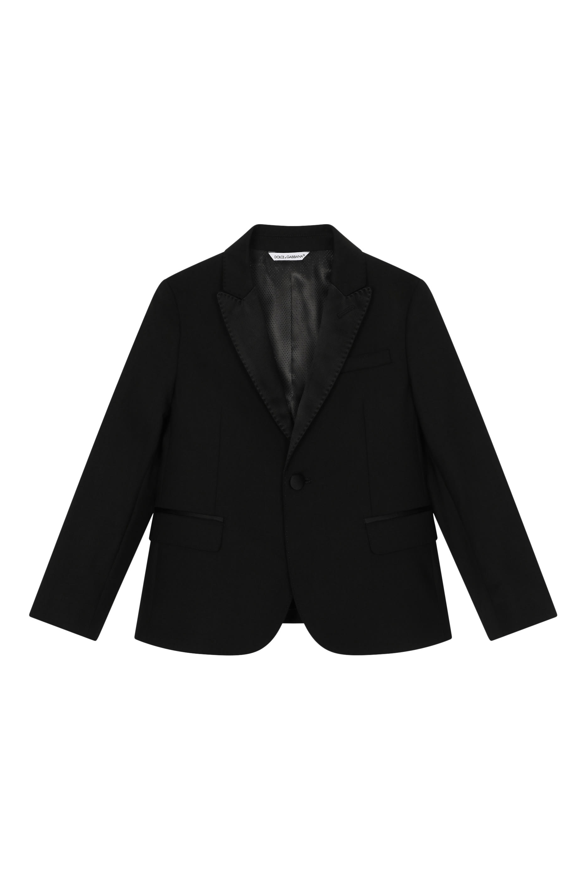 Kids Single-Breasted Tuxedo Suit 