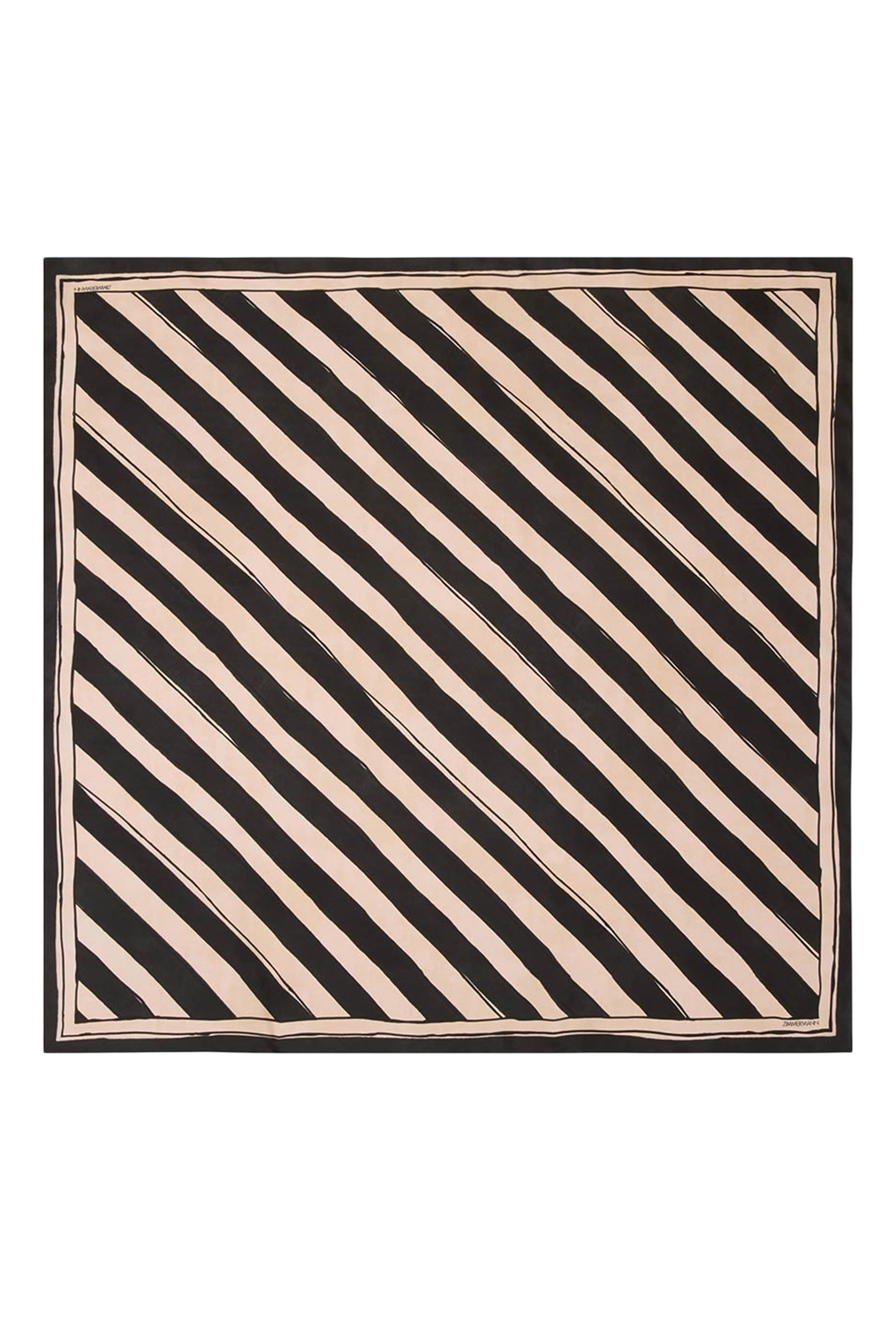 Printed Silk Square Scarf