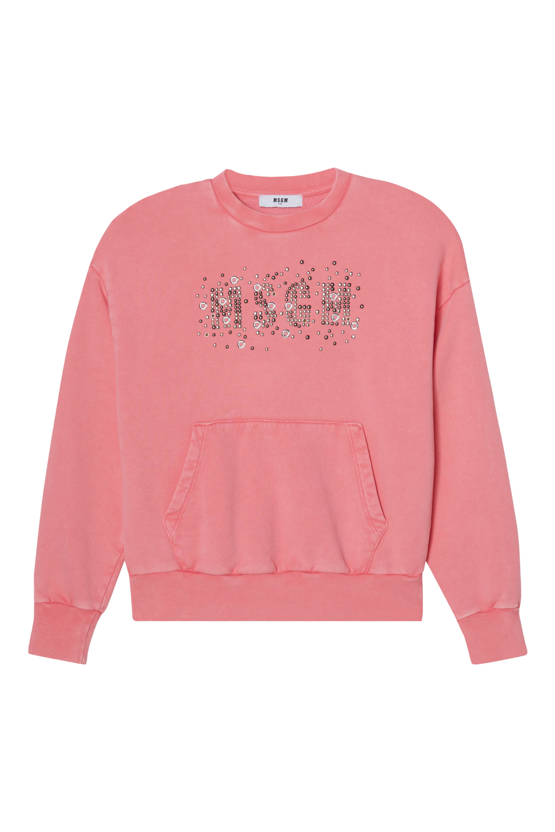 Kids Rhinestone-Embellished Crewneck Sweatshirt
