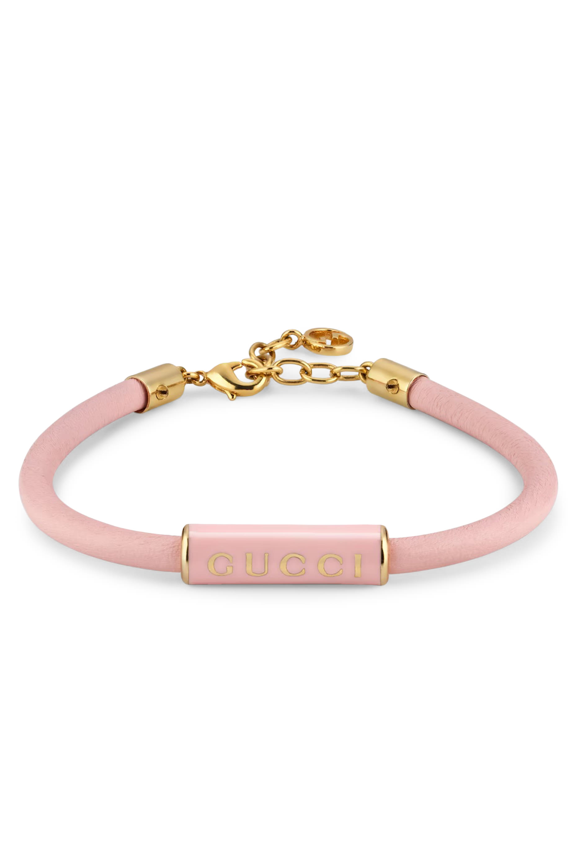 Logo Leather Bracelet 