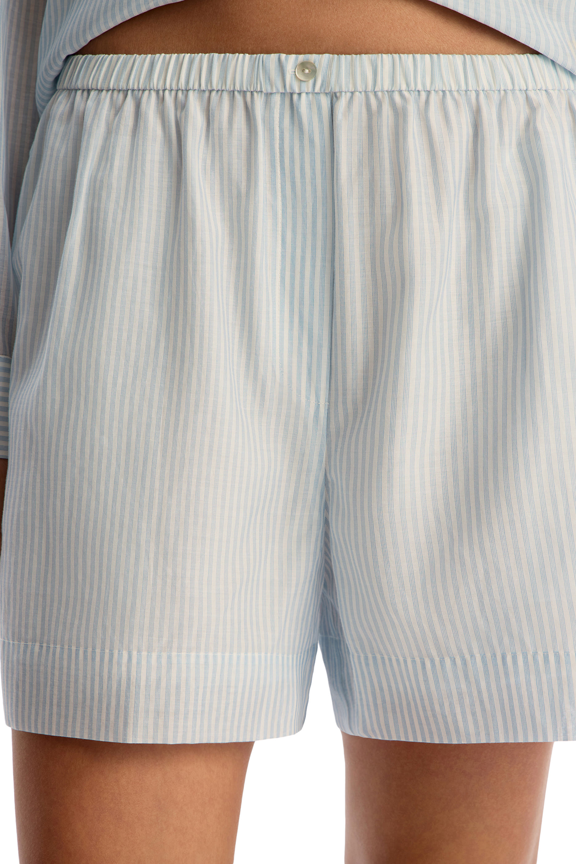 Cotton-Silk Shorts
