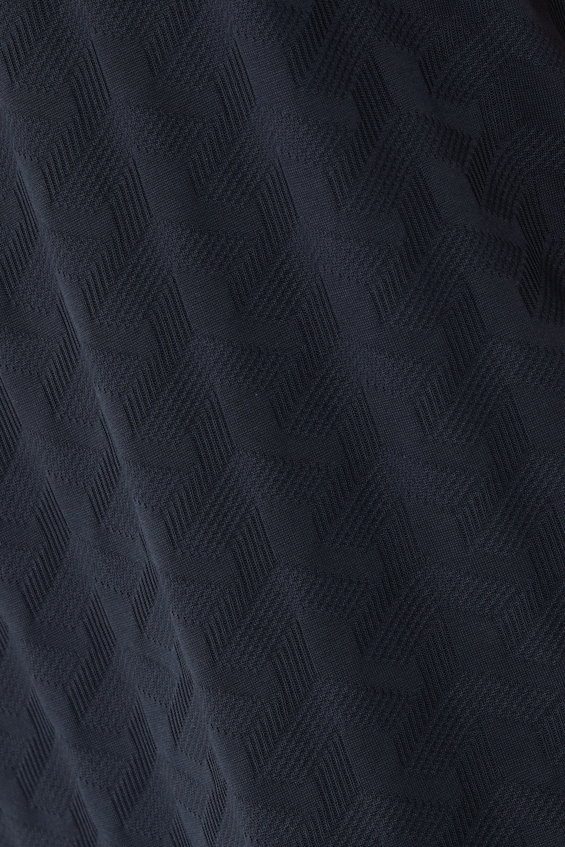 Mirror Artwork Jacquard Pattern T-Shirt