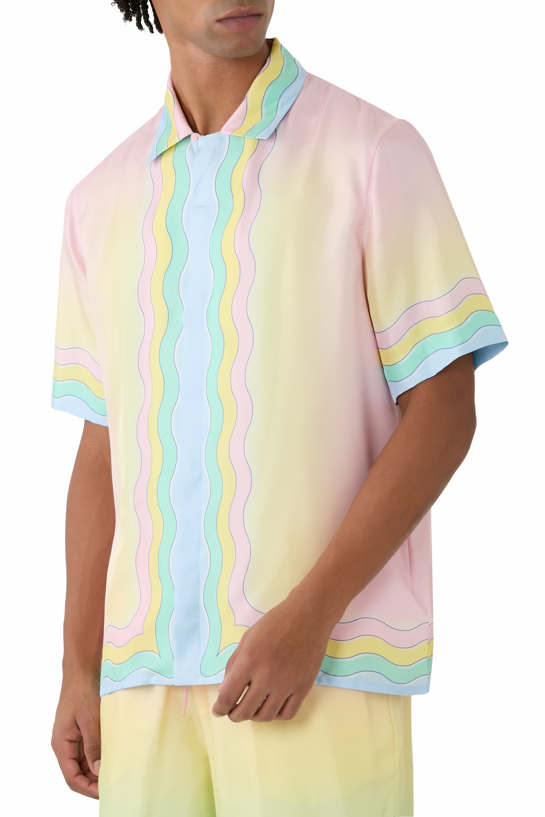 The Love of Dance Printed Silk Shirt