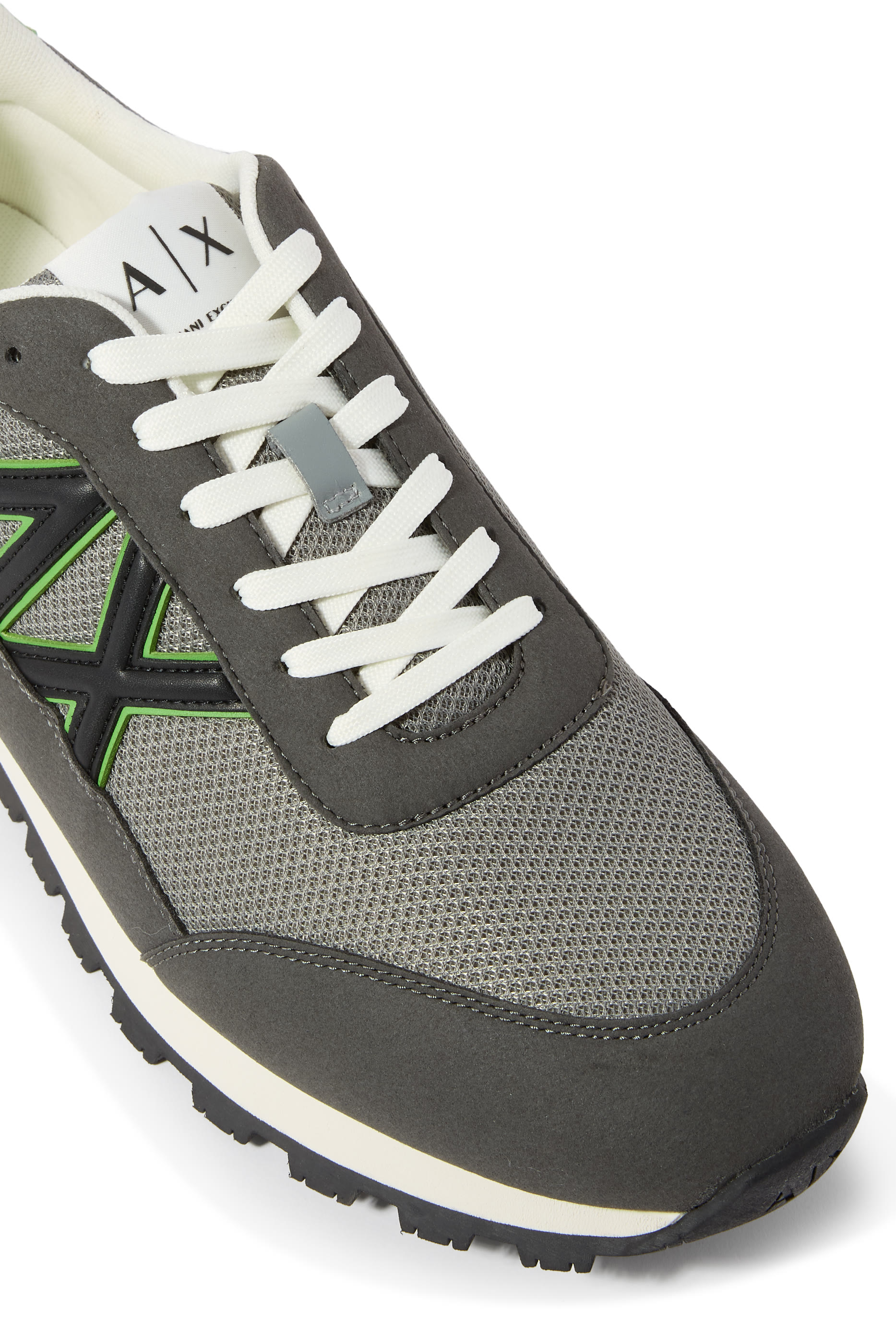 Drop Side AX Logo Low-Top Sneakers