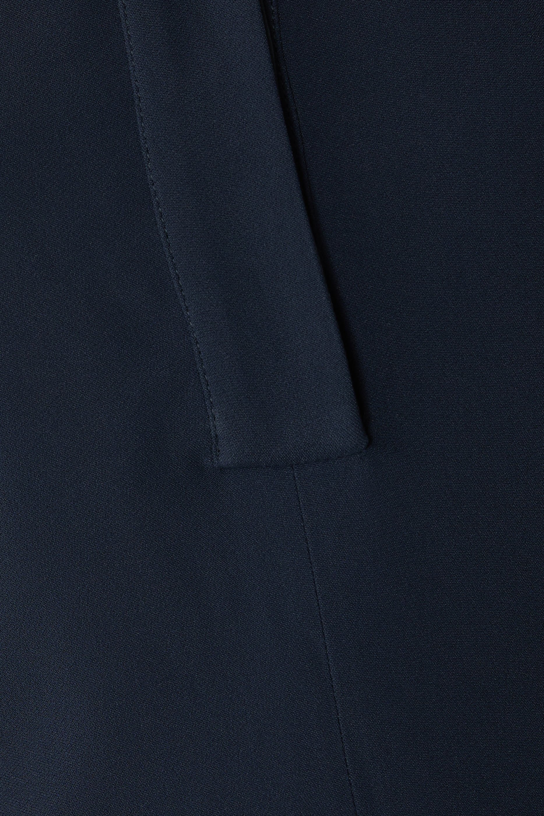 Polo Collar Midi Dress