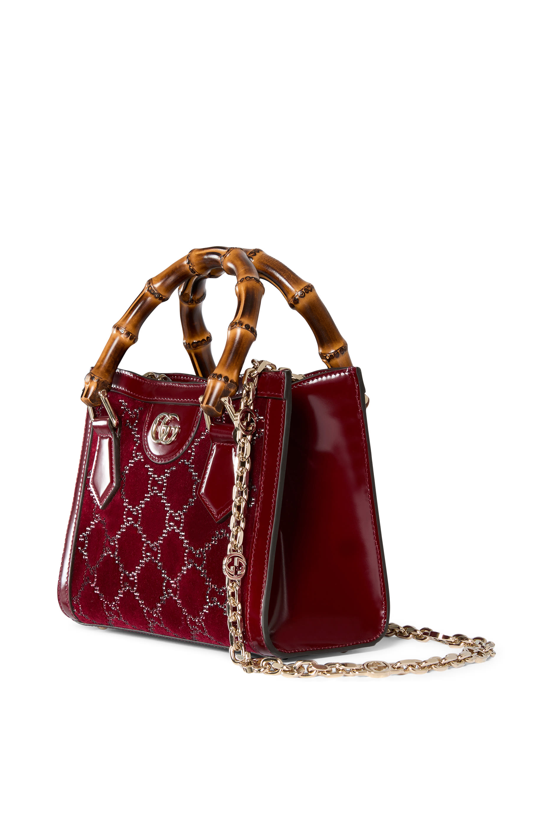 Diana Crystals Small Tote Bag