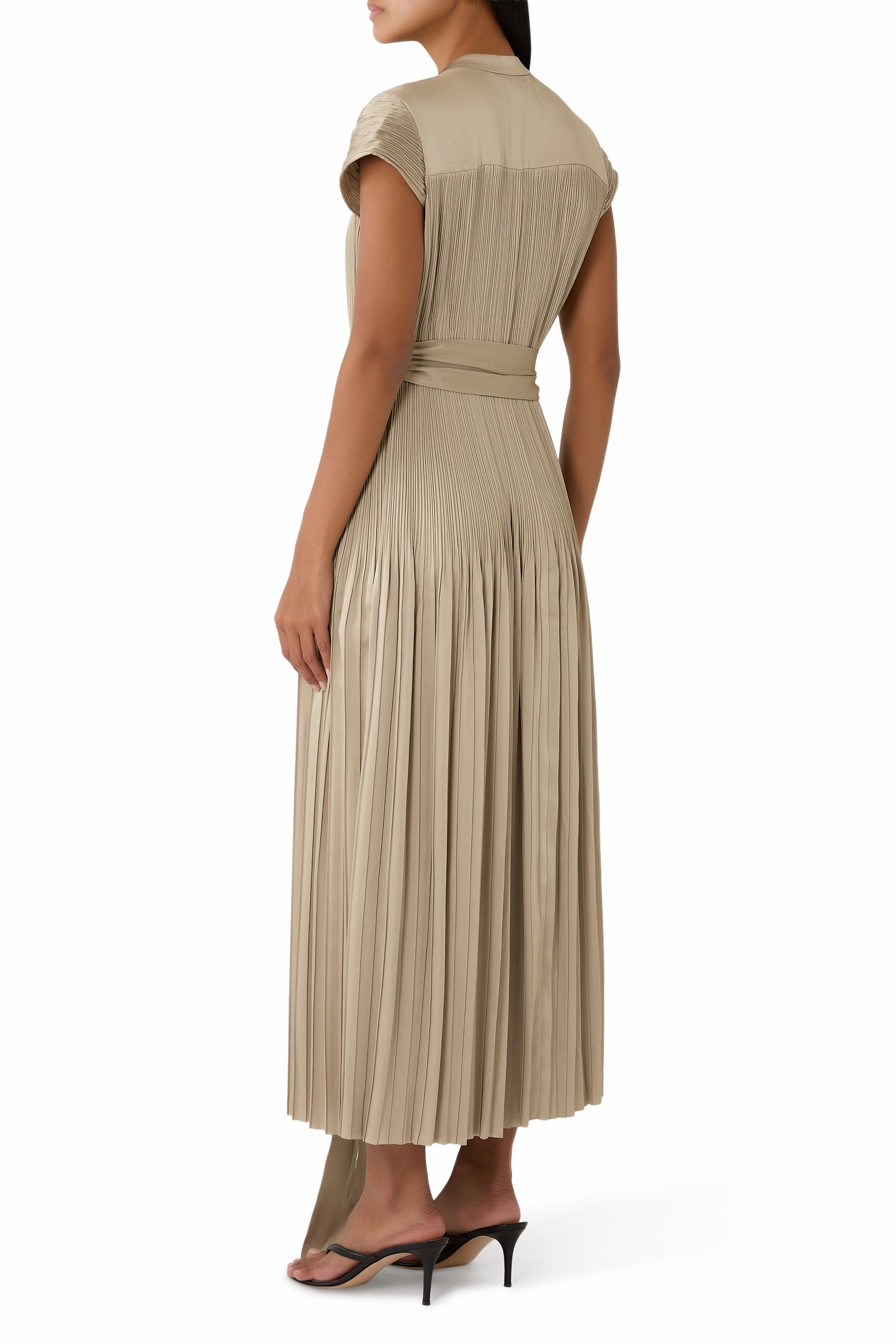 Phare Silk-Blend Satin Cocktail Dress