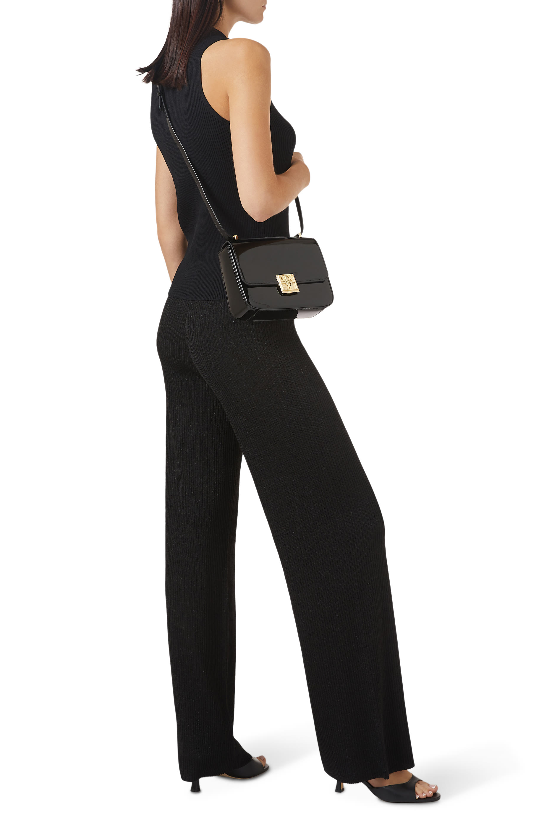 Amy AX Logo Crossbody Bag