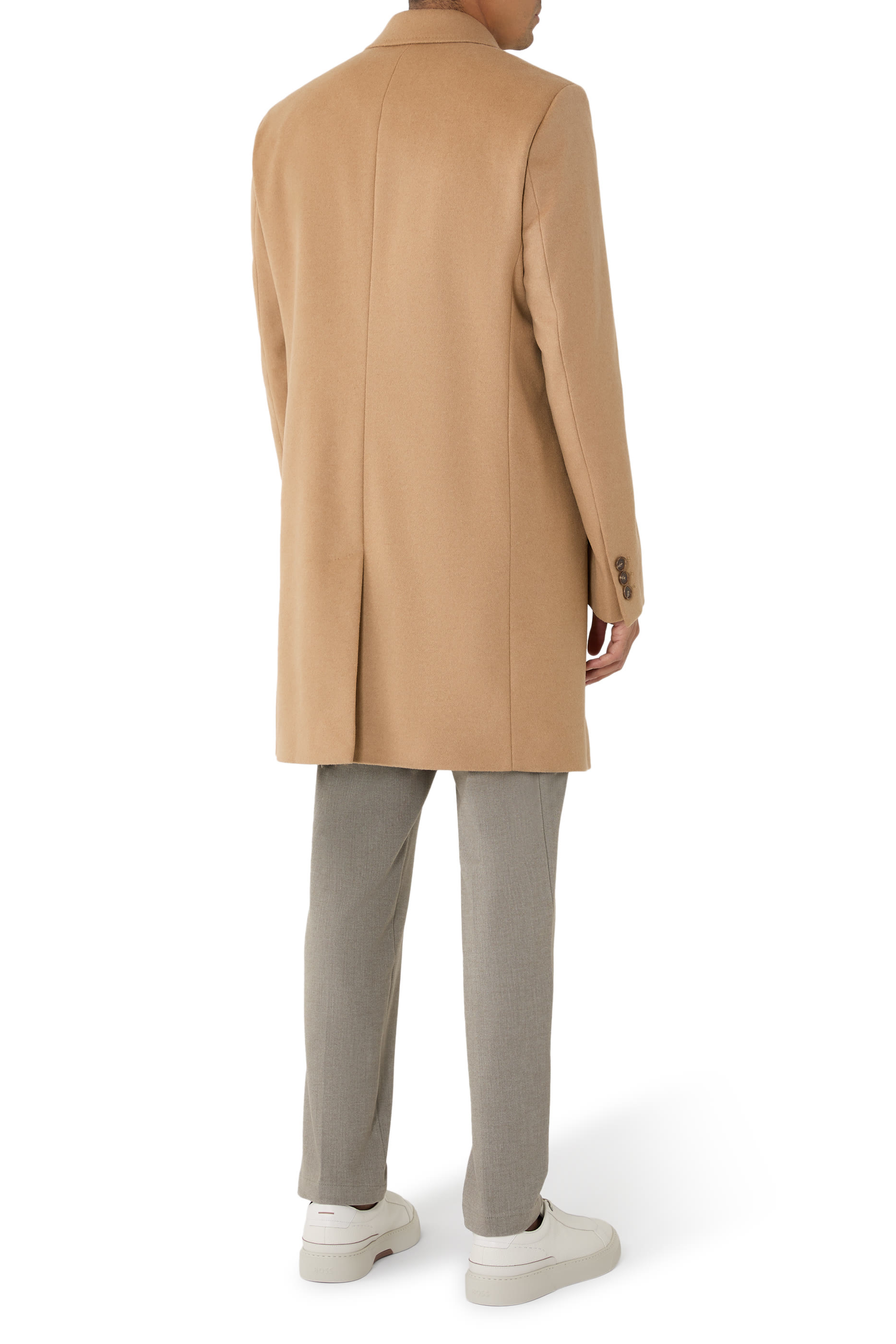 Wool & Cashmere Slim-Fit Coat