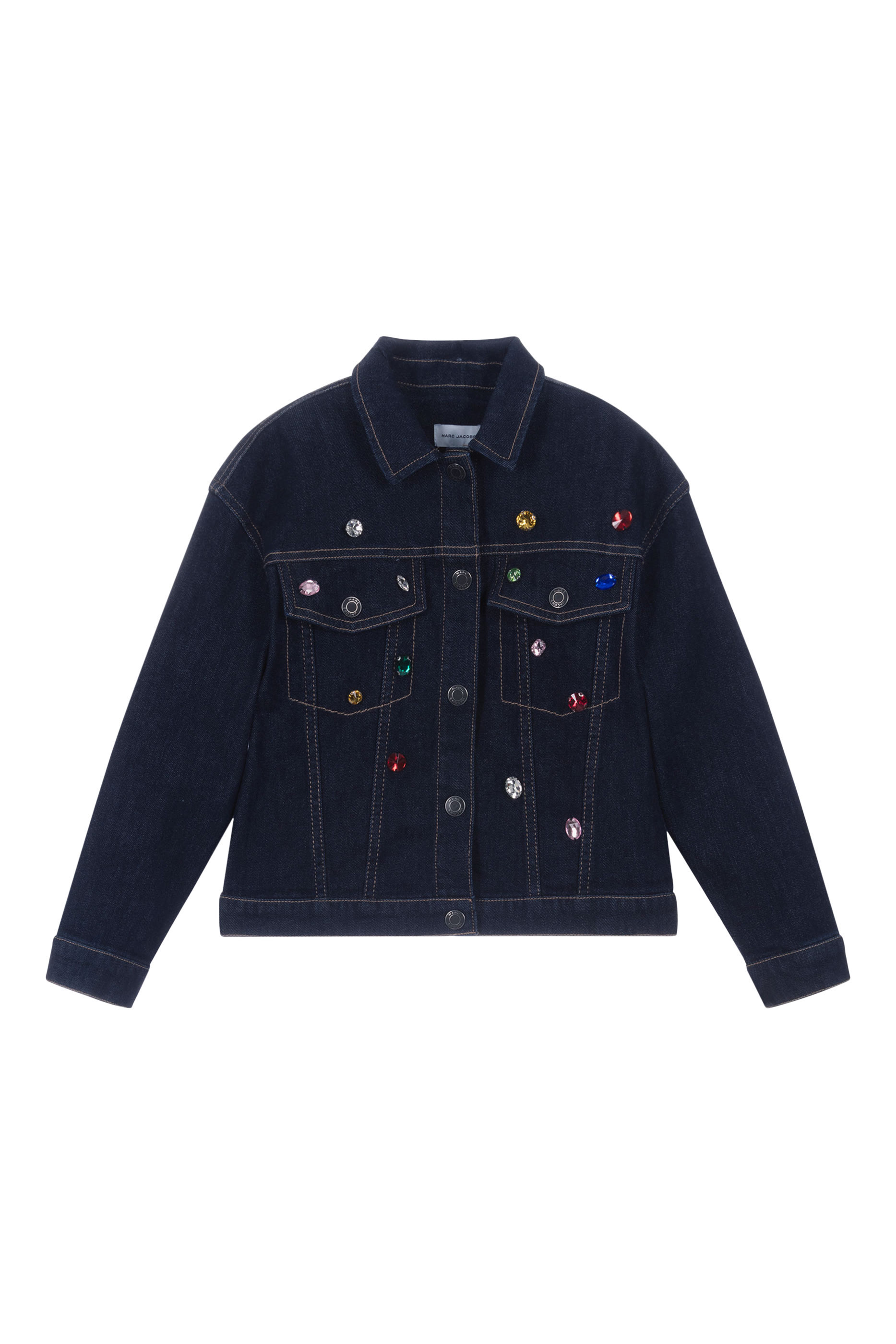 Kids Gem-Embellished Denim Jacket