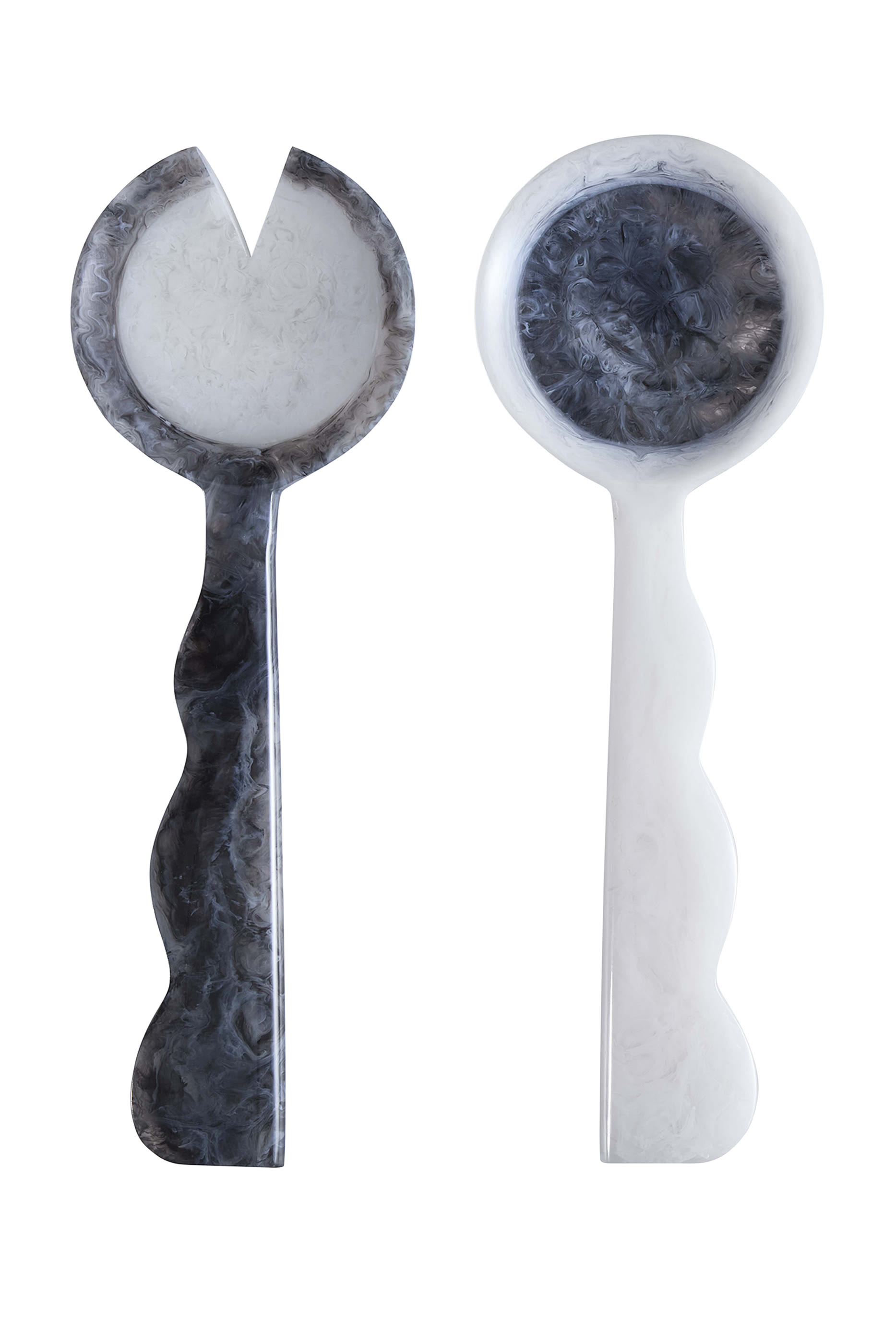 Mustique Ripple Salad Servers