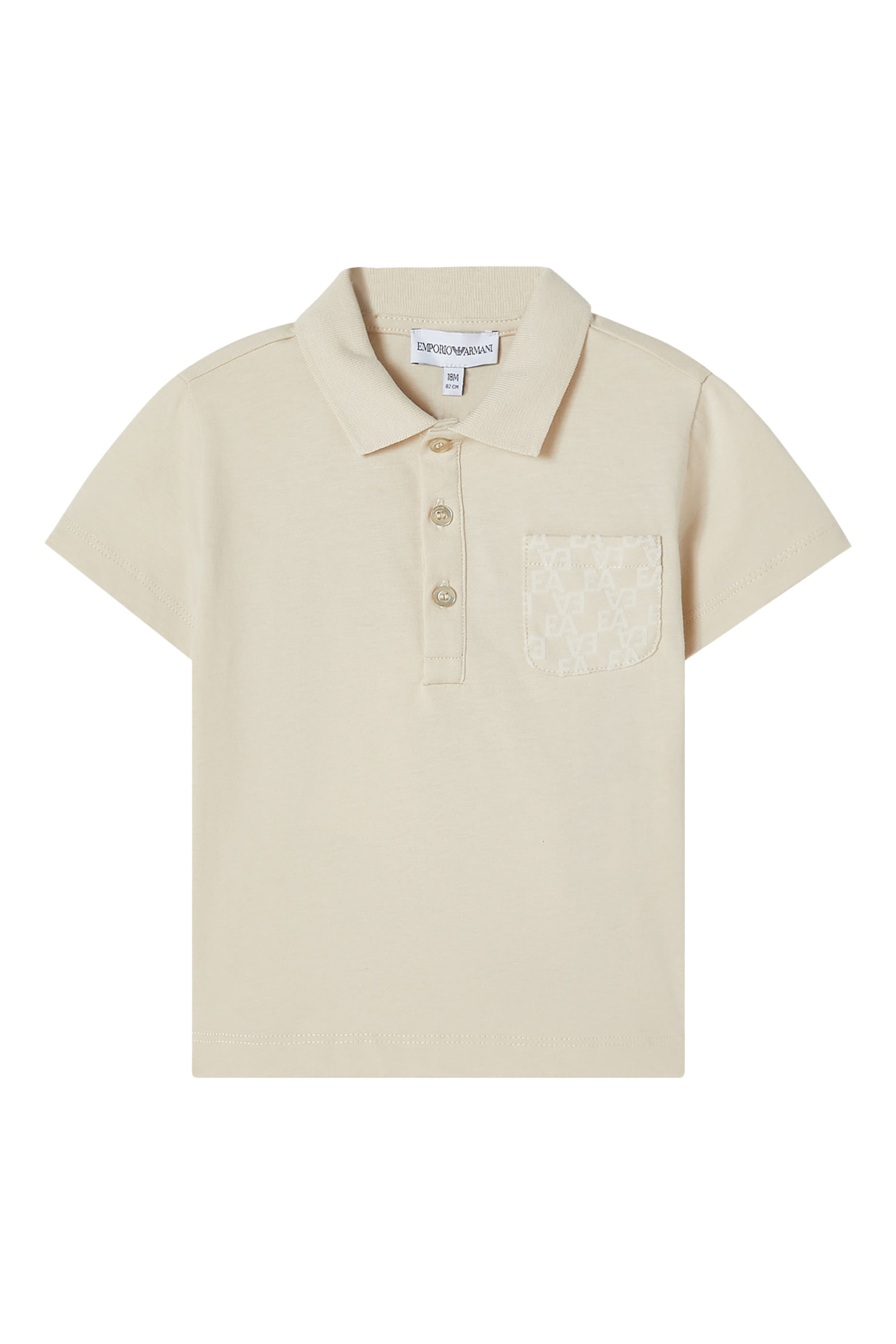Kids Logo Pocket Polo Shirt