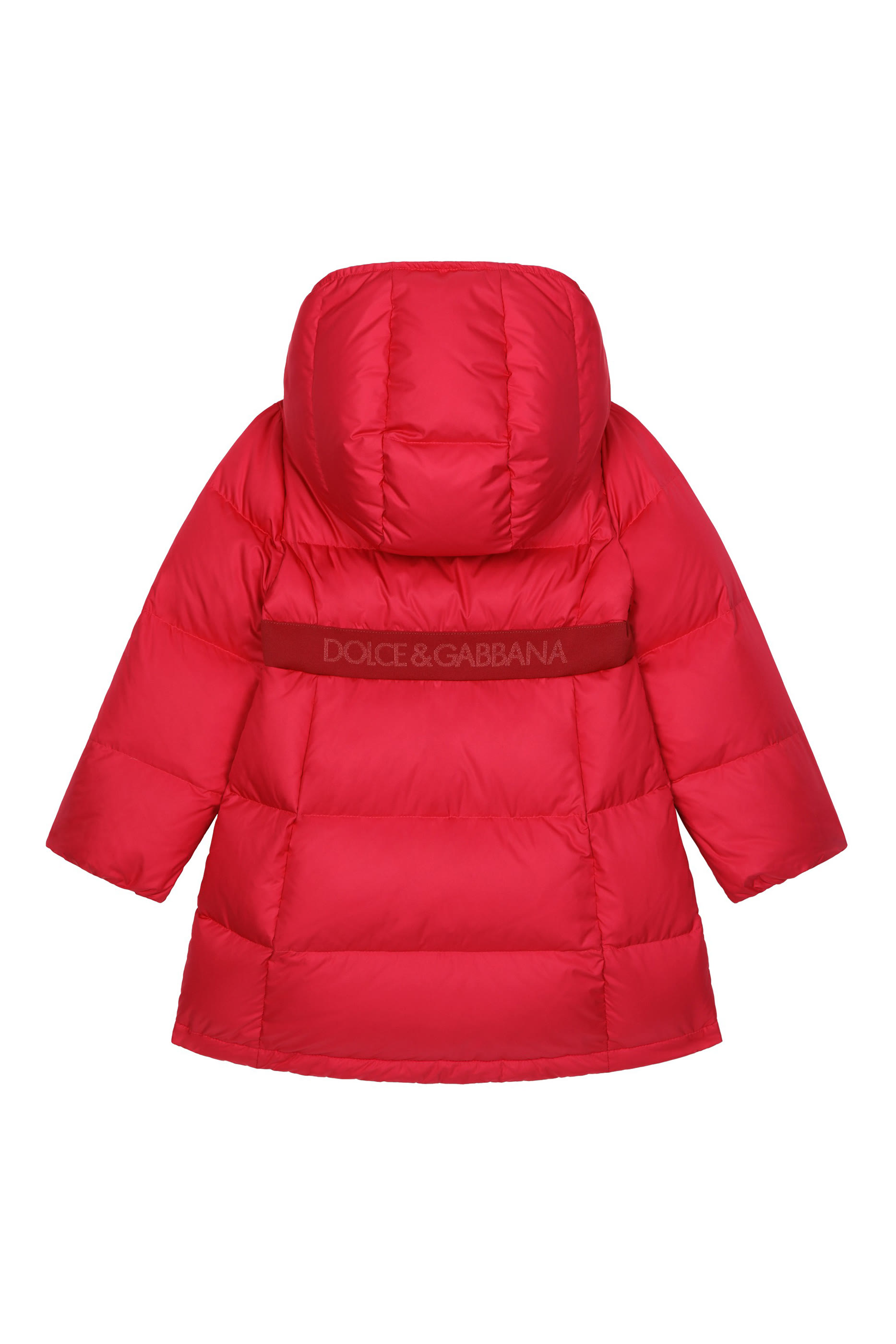 Kids Long Nylon Down Jacket 