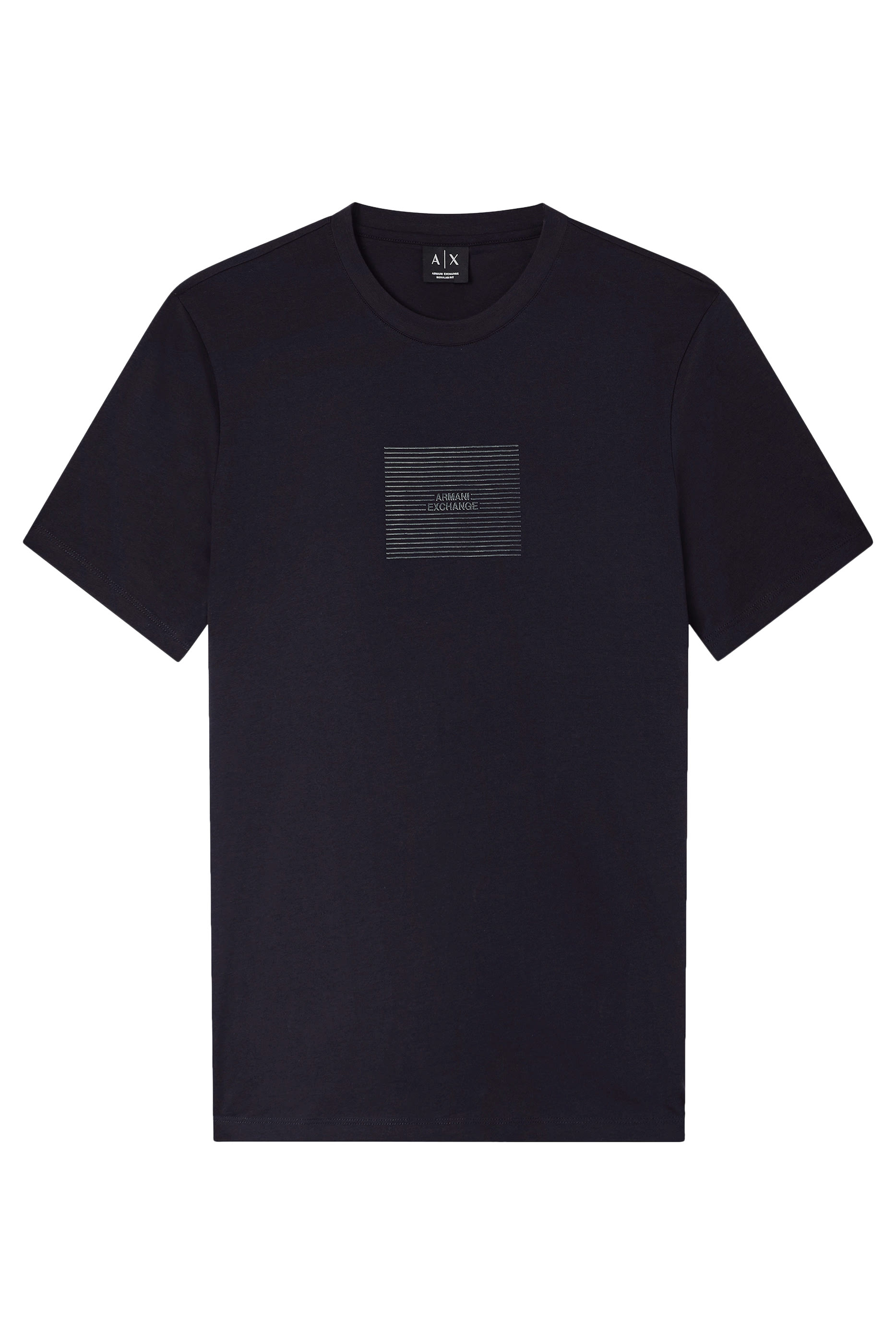 AX Logo Cotton-Jersey T-Shirt