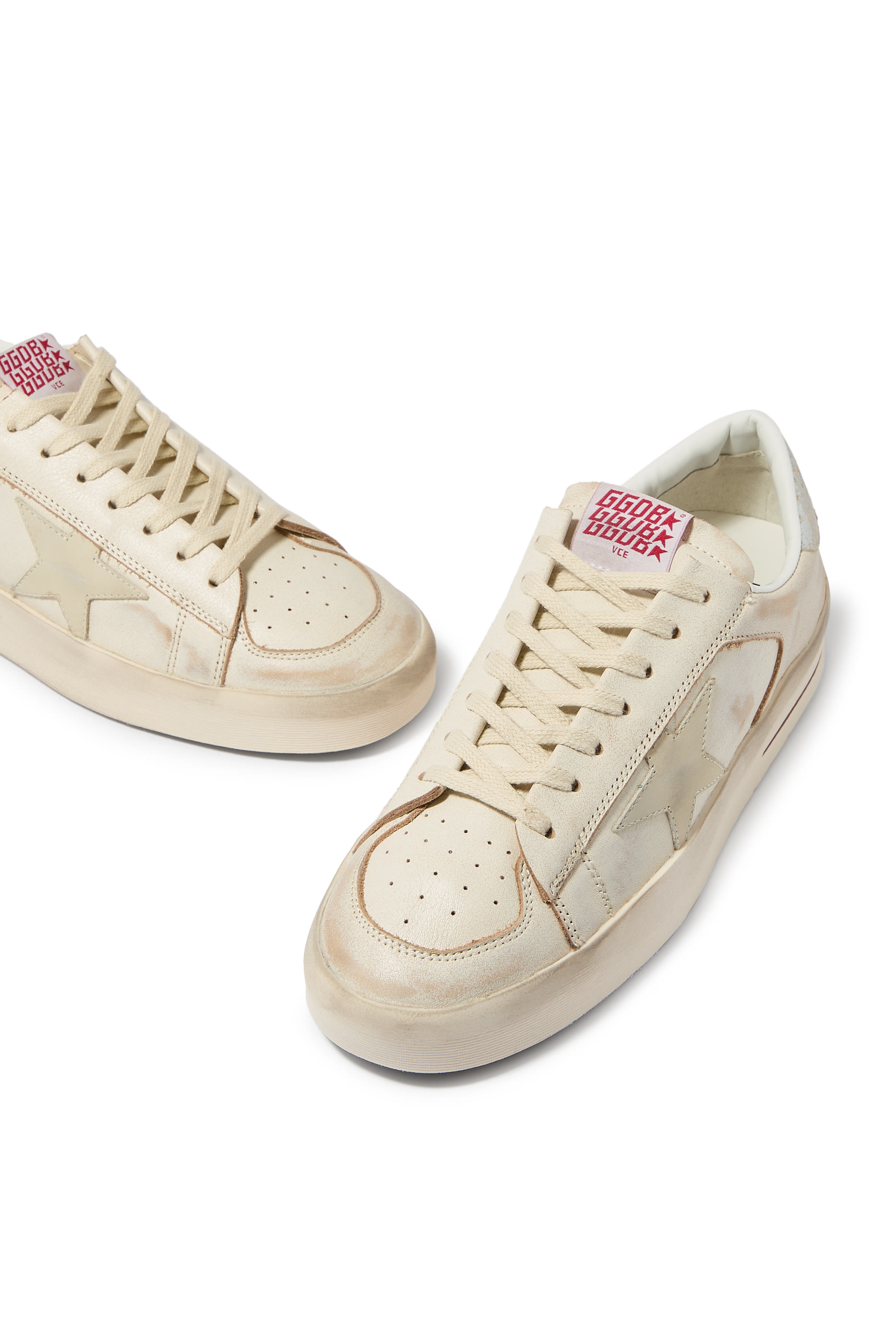 Stardan Sneakers with Upper Leather and Star