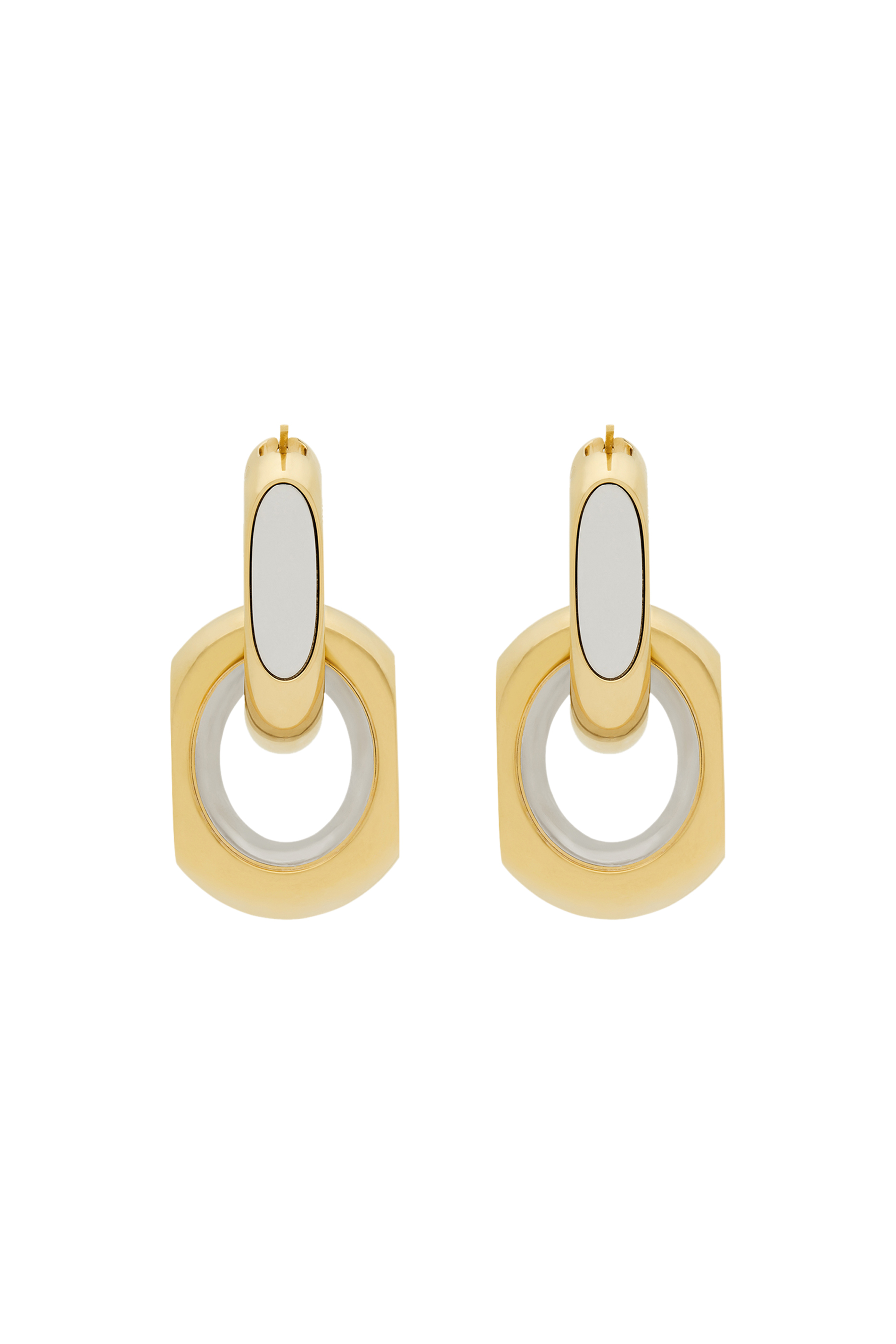 Cassandre Duo Link Earrings